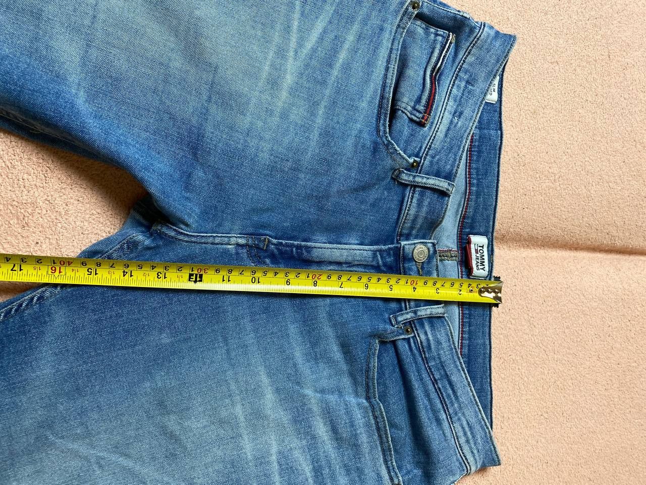 Tommy Hilfiger × Vintage VINTAGE JEANS BAGGY FADED STYLE Size US 33 - 12 Thumbnail