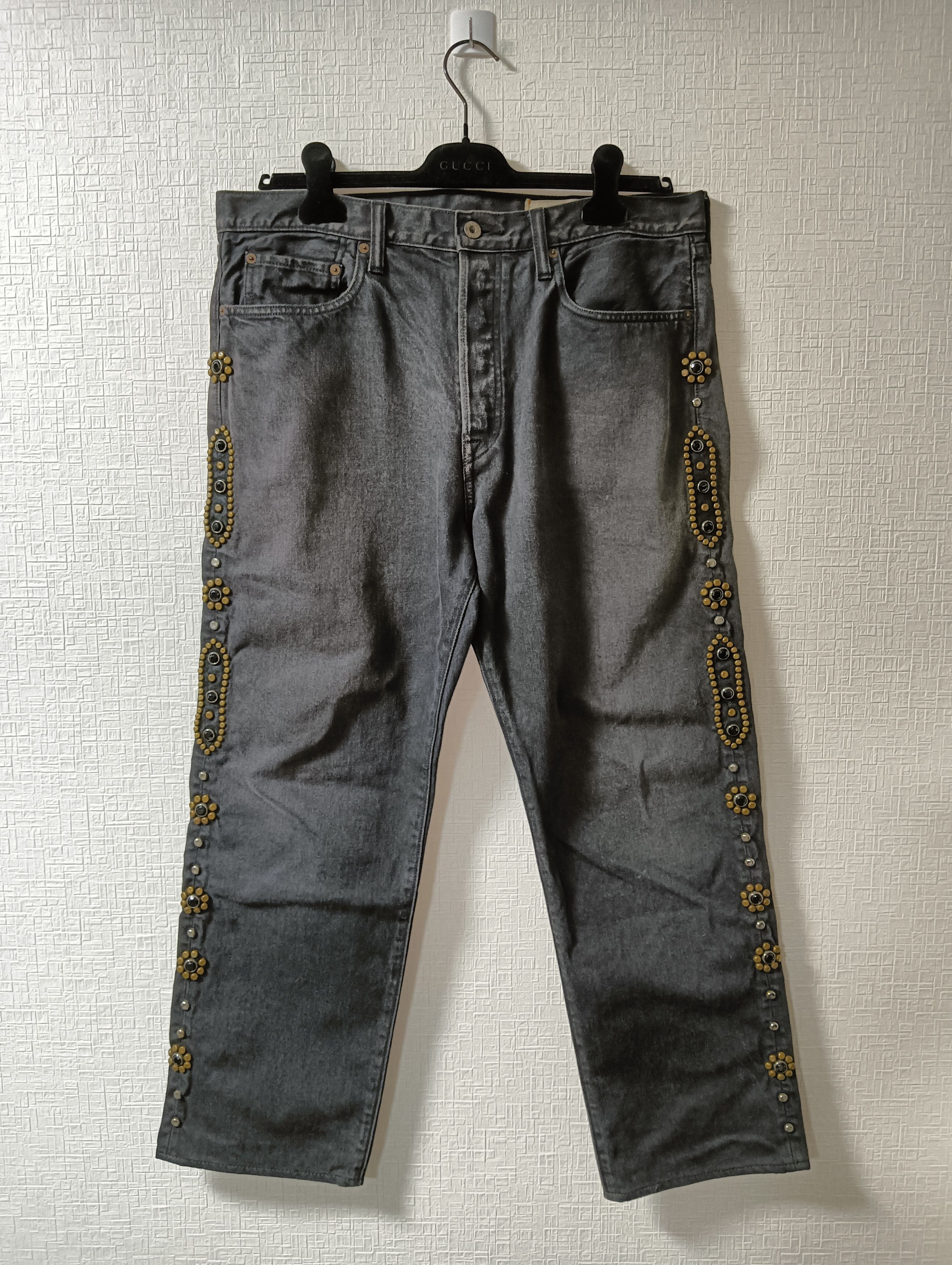 Kapital キャピタル スタッズ ブラックデニム Studs Studded Kapital キャピタル スタッズ ブラックデニム Studs Studded