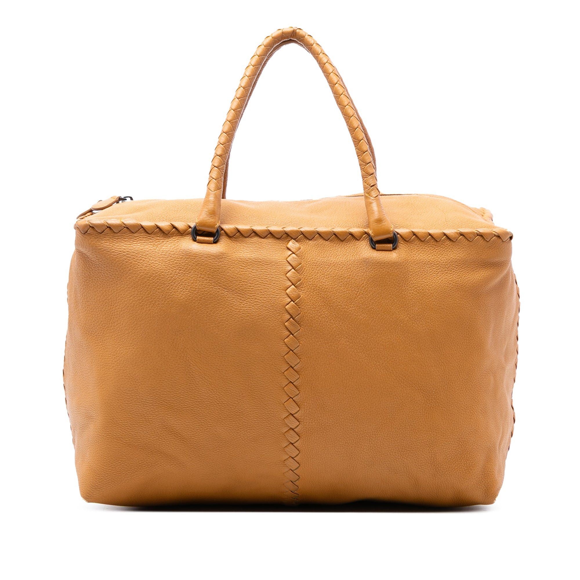 Bottega Veneta Intrecciato Trimmed Cervo Tote Size ONE SIZE - 1 Thumbnail