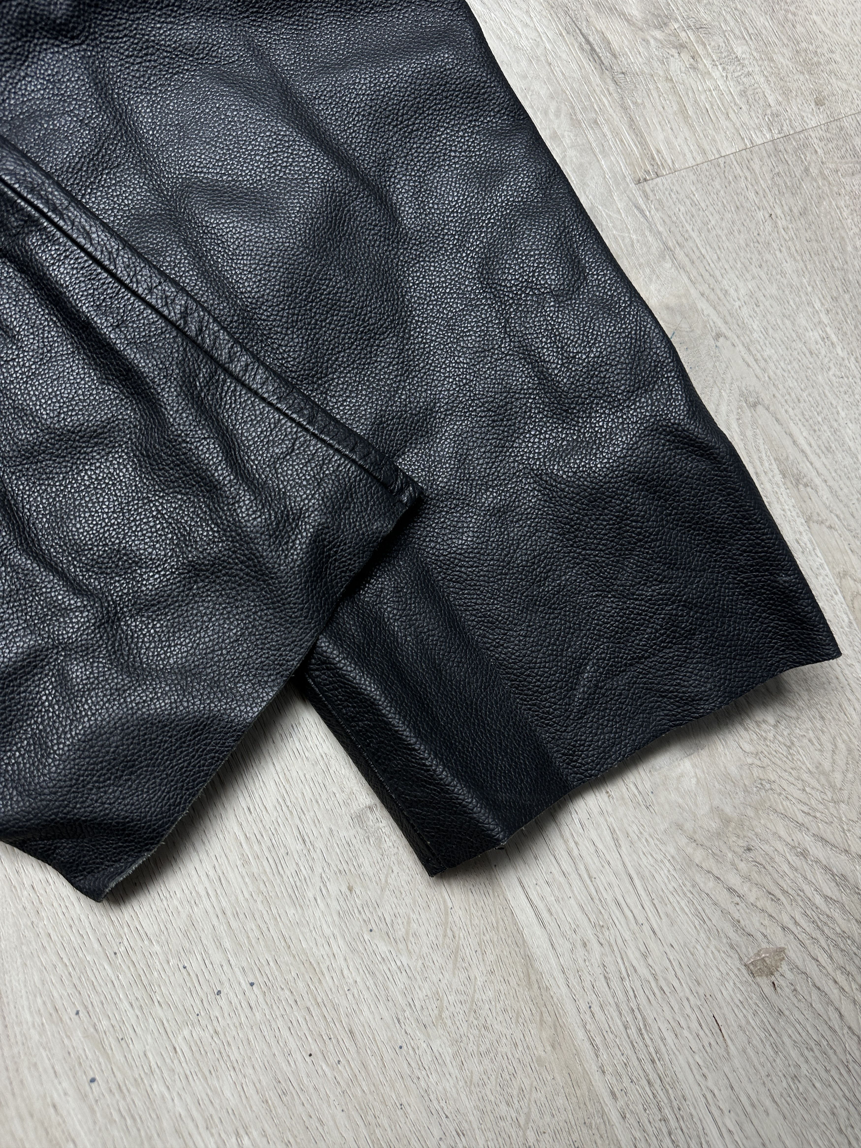 Genuine Leather Vintage Mens Genuine Leather Pants Biker Motorcycle Size US 30 / EU 46 - 7 Thumbnail