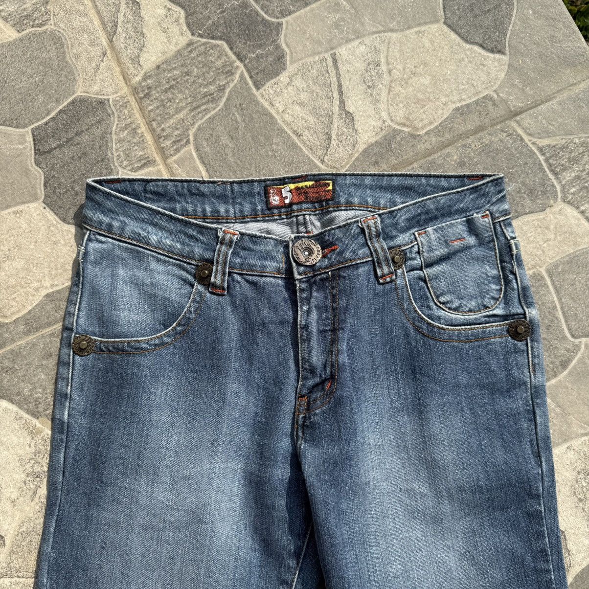 Japanese Brand Five Boy Resistant Bot Cut Denim Size 30" / US 8 / IT 44 - 3 Thumbnail