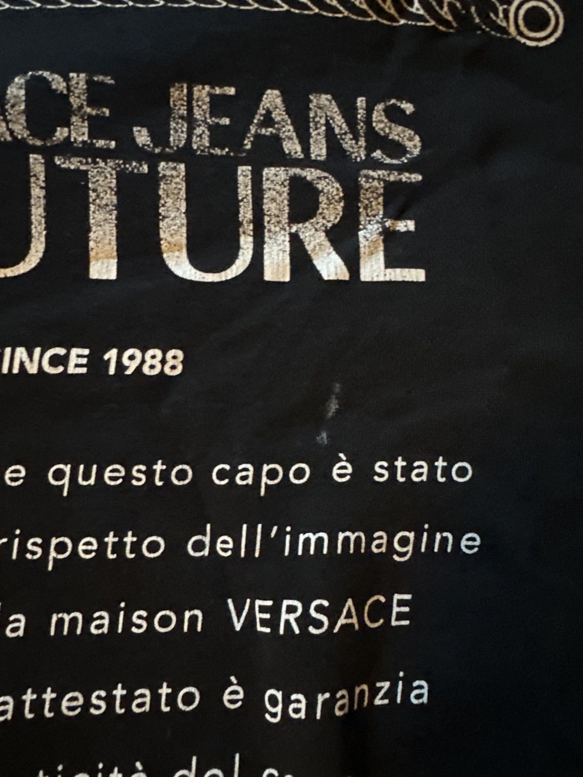 Versace × Vintage 📍 VERSACE JEANS TEE 📍 Size US M / EU 48-50 / 2 - 5 Thumbnail