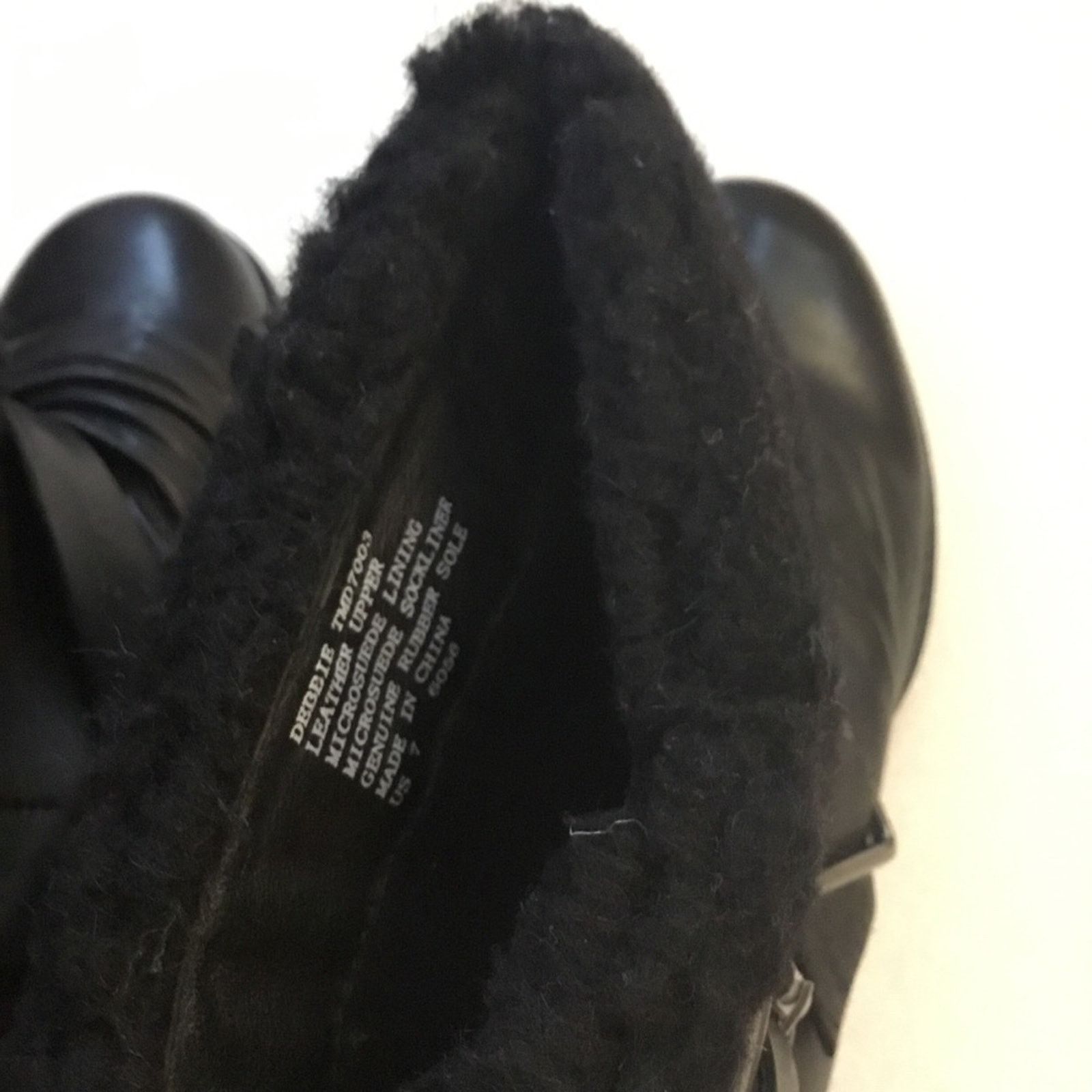 Other Tara M. Black Fur Booties Size US 7 / EU 40 - 4 Thumbnail