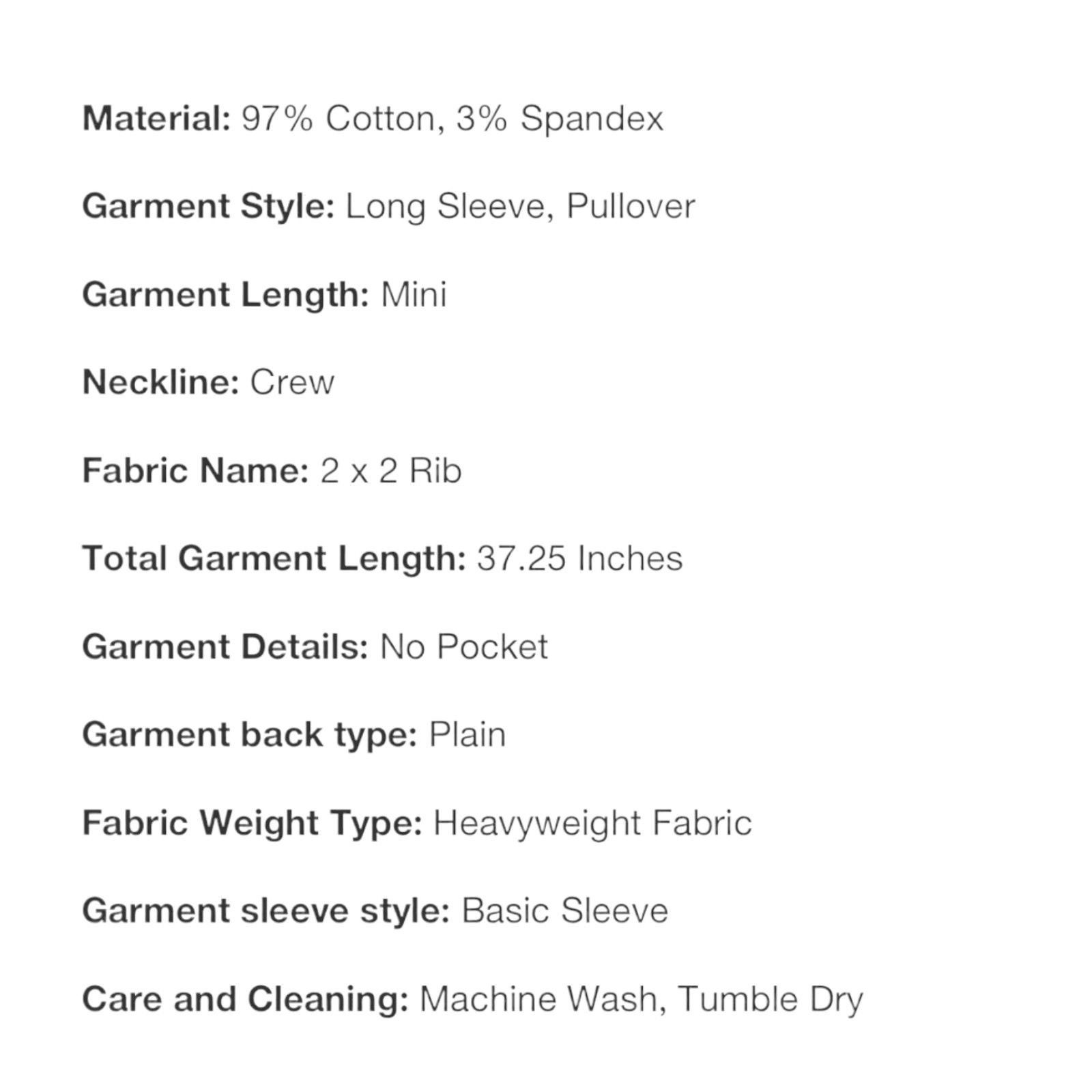 Other Universal Thread - Women's Long Sleeve Ribbed Knit Bodycon D Size XL / US 12-14 / IT 48-50 - 10 Thumbnail
