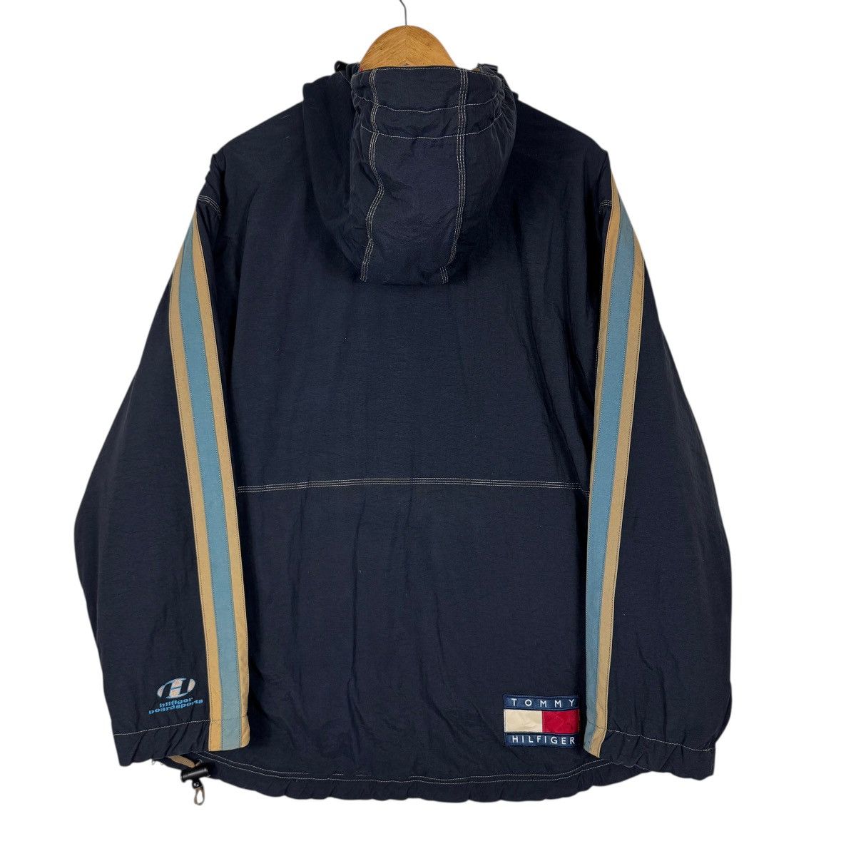 Tommy Hilfiger 90s Vintage Tommy Hilfiger Reversible Fleece Smock Jacket Size US M / EU 48-50 / 2 - 4 Thumbnail