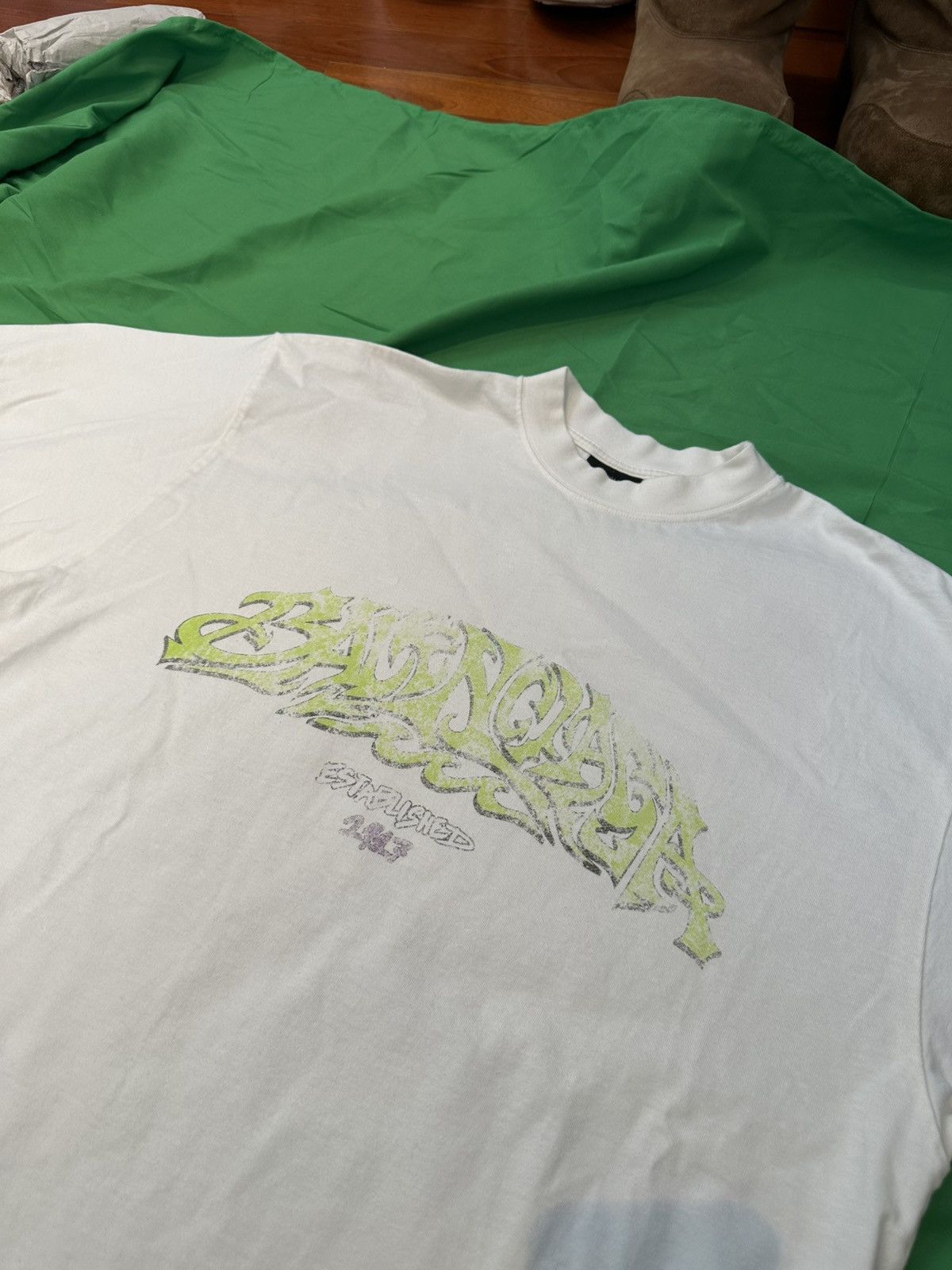 Balenciaga Balenciaga Offshore tee Size US S / EU 44-46 / 1 - 2 Thumbnail