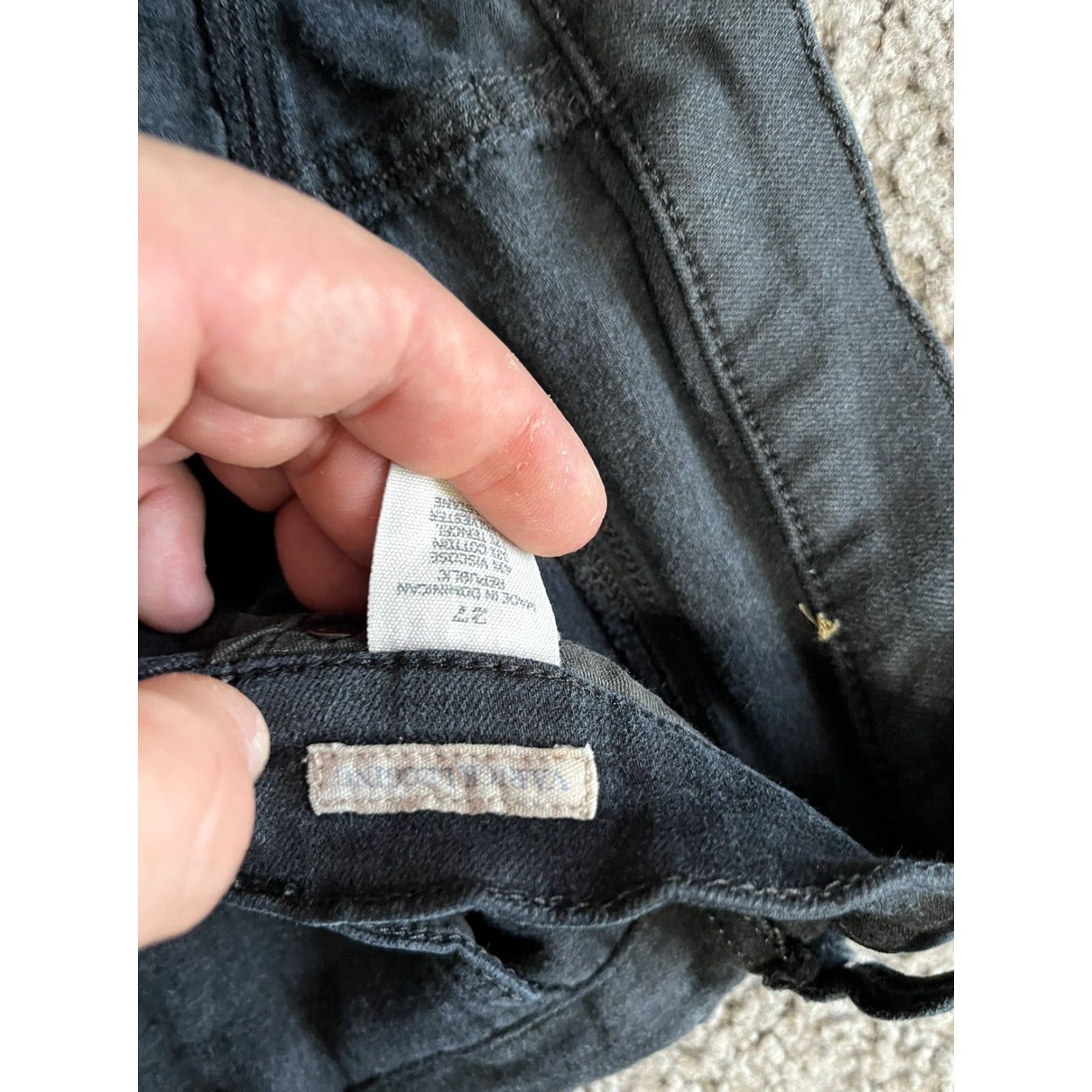 Polo Ralph Lauren Polo Ralph Lauren Varick Women’s Jeans Polo Ralph Lauren Varick Black Denim Skinny Legging Jeans Size 26" / US 2 / IT 38 - 6 Thumbnail