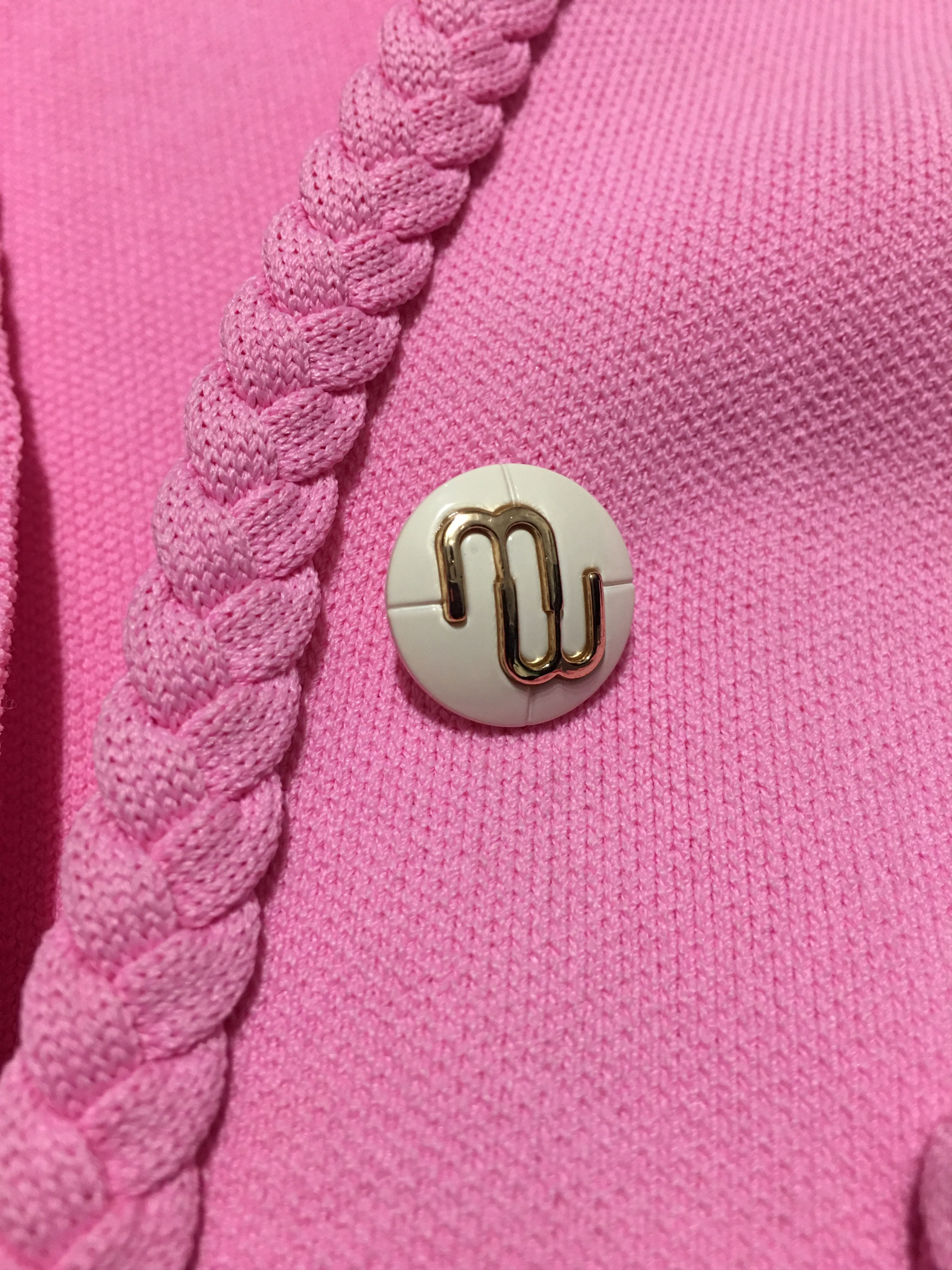 Maje MAJE Madene Belted Knit Cardigan Pink Size 1/S Size S / US 4 / IT 40 - 11 Thumbnail