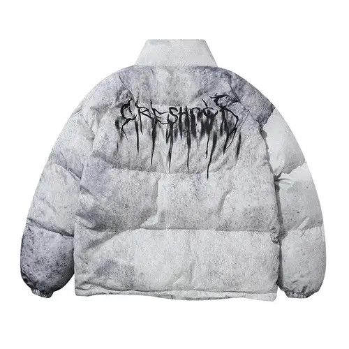 Other Streetwear Gothic Puffer Jacket Size US M / EU 48-50 / 2 - 2 Thumbnail