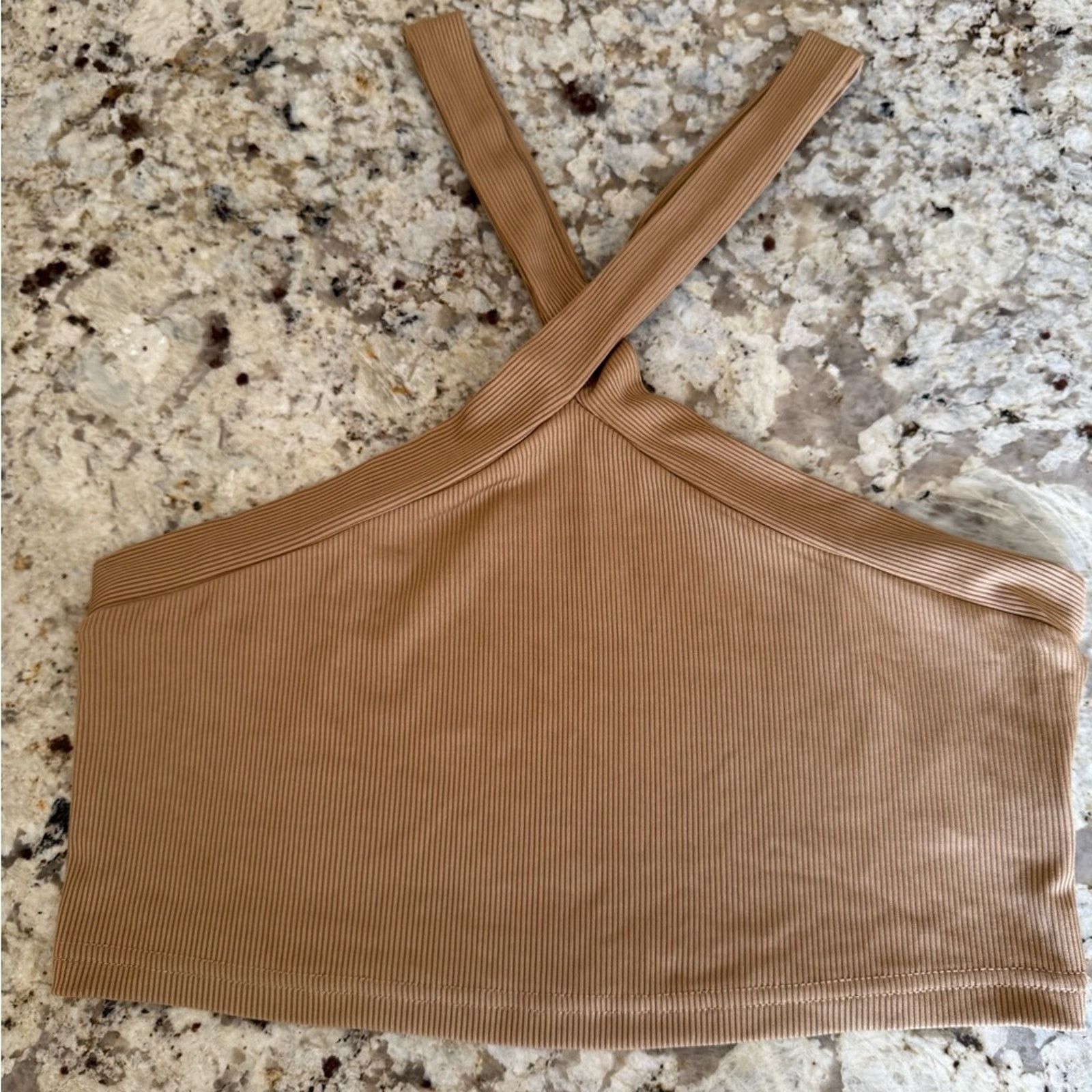 Shein SHEIN Ribbed Crop Top Size Large Size L / US 10 / IT 46 - 2 Thumbnail