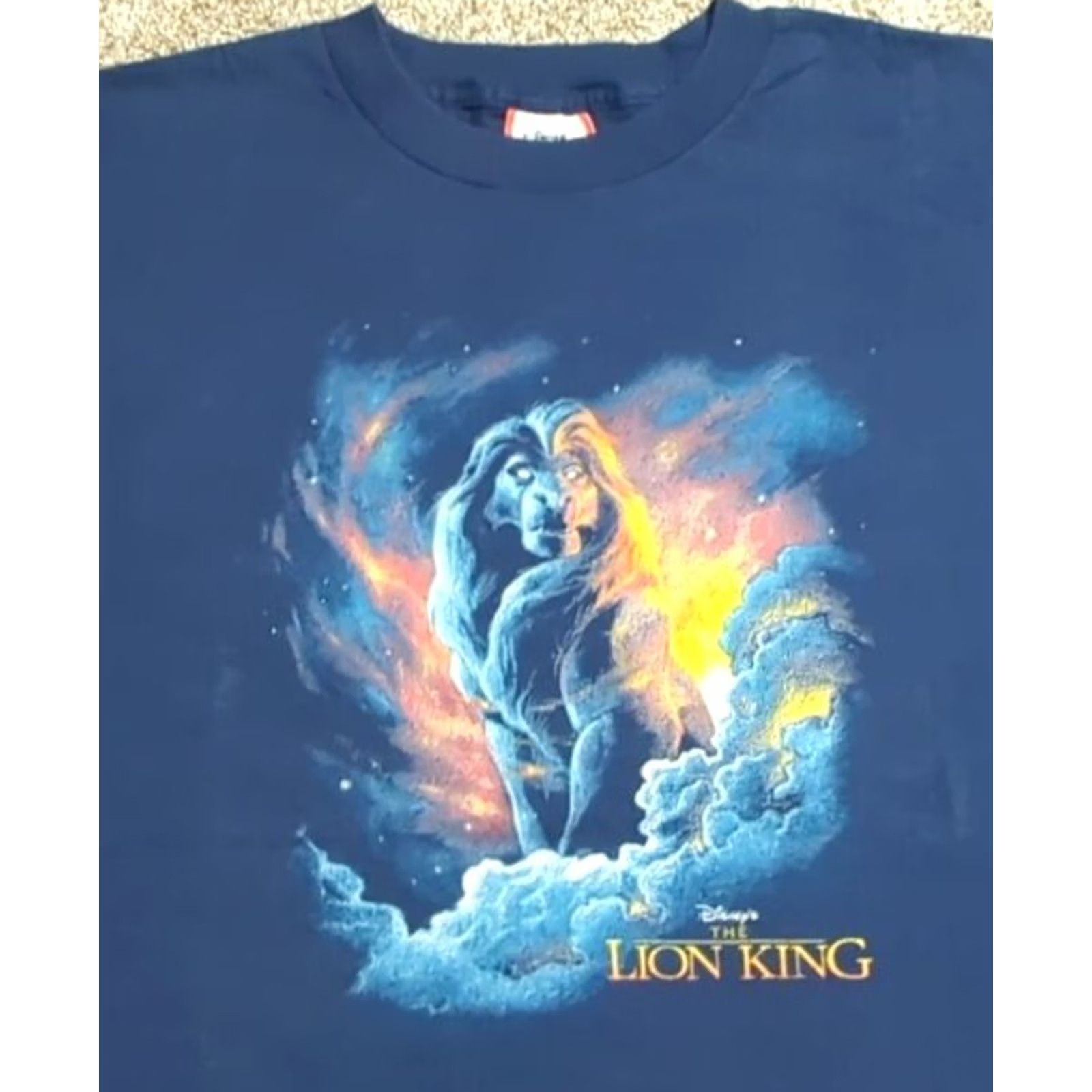 Disney VINTAGE Disney The Lion King Shirt Mufasa Medium Made In USA Single Stitch 90s Mens Size US M / EU 48-50 / 2 - 2 Thumbnail