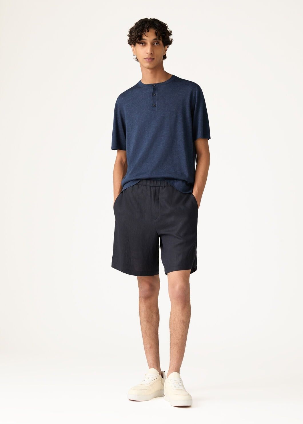 Loro Piana o1w1db10725 FAO5170 Marlyn Bermuda Short in Black Size US 32 / EU 48 - 2 Thumbnail