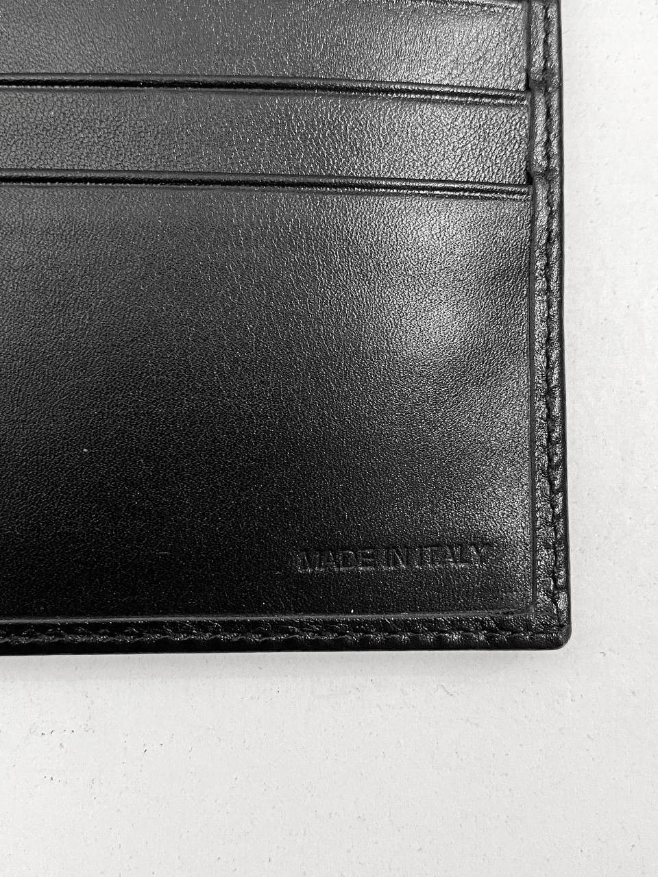 Prada Prada Milano Logo Saffiano Leather Black Bi Fold Wallet Size ONE SIZE - 11 Thumbnail