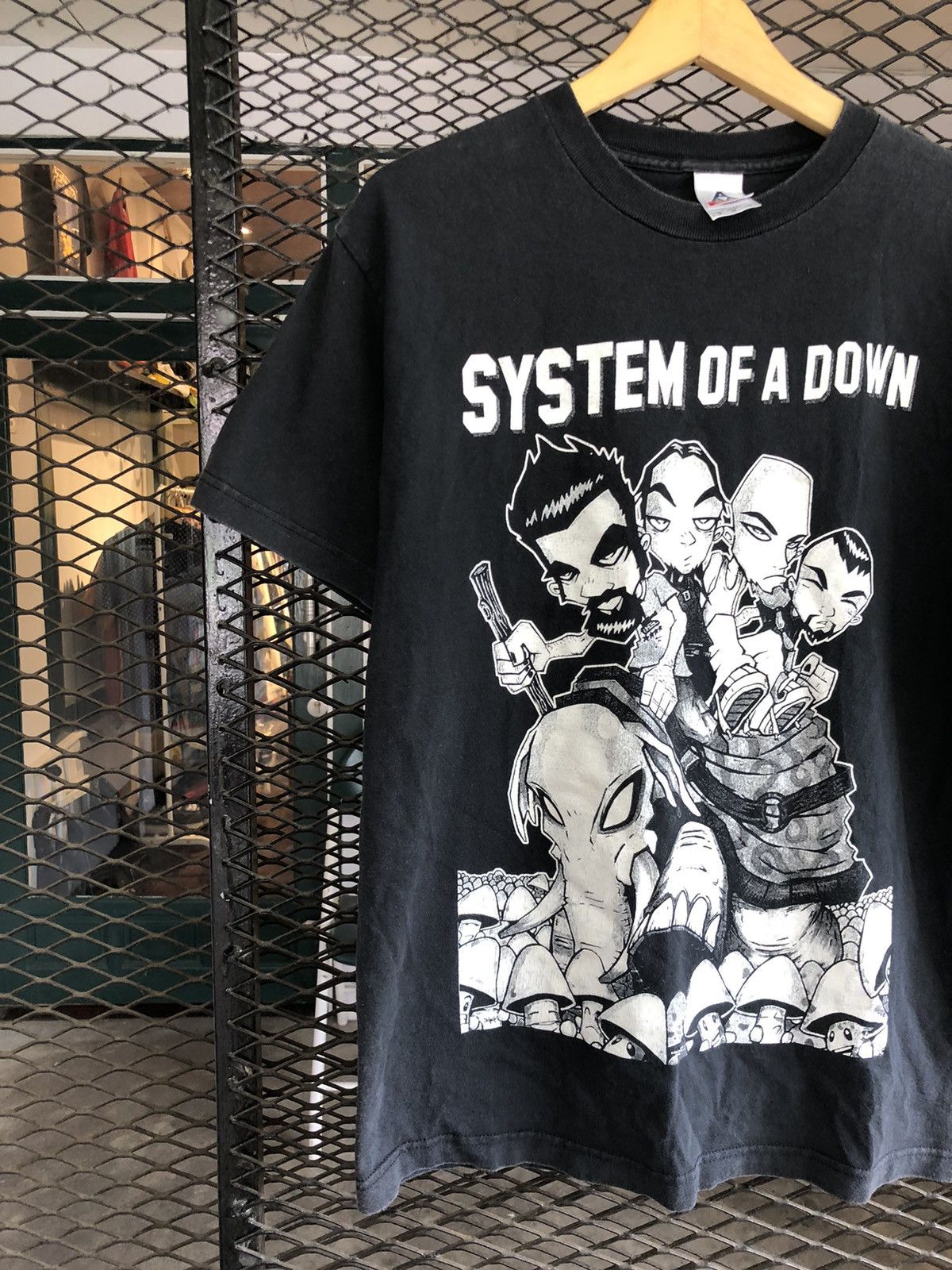 Band Tees × Vintage VINTAGE SYSTEM OF A DOWN TEE SHIRT Size US M / EU 48-50 / 2 - 3 Thumbnail