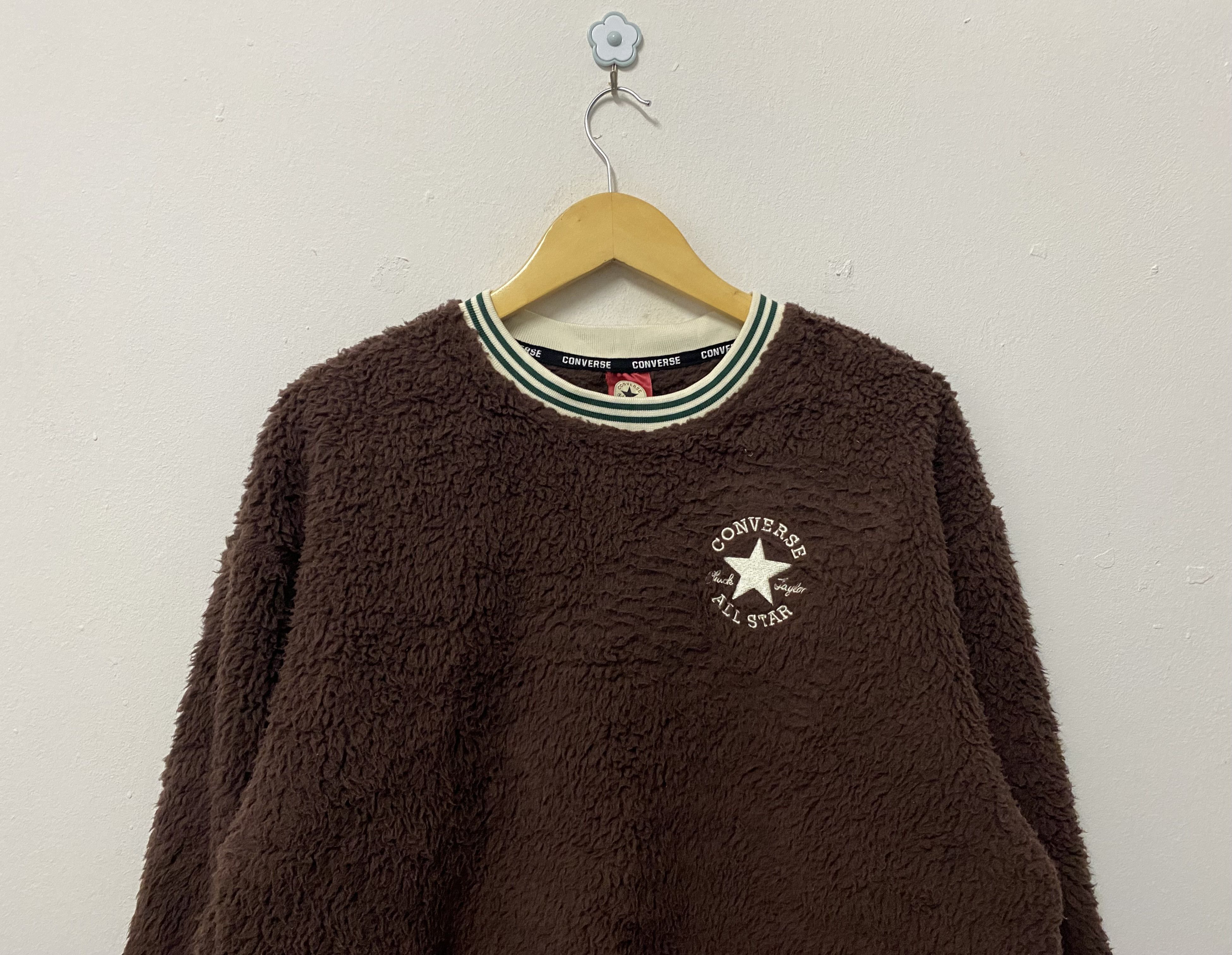 Converse Vintage Converse Fleece Shirts Size US M / EU 48-50 / 2 - 3 Thumbnail