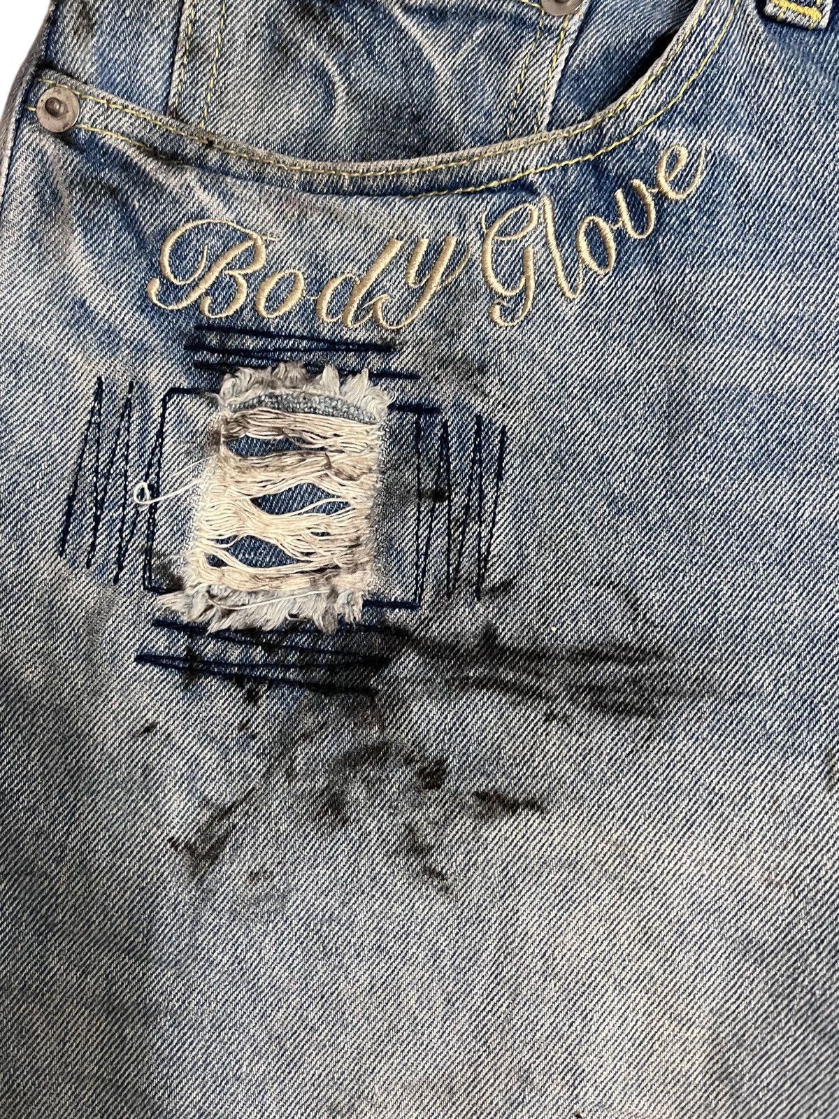 Body Glove × If Six Was Nine Body Glove Redondo Beach California Surfer Short Style Denim Size US 31 - 3 Thumbnail