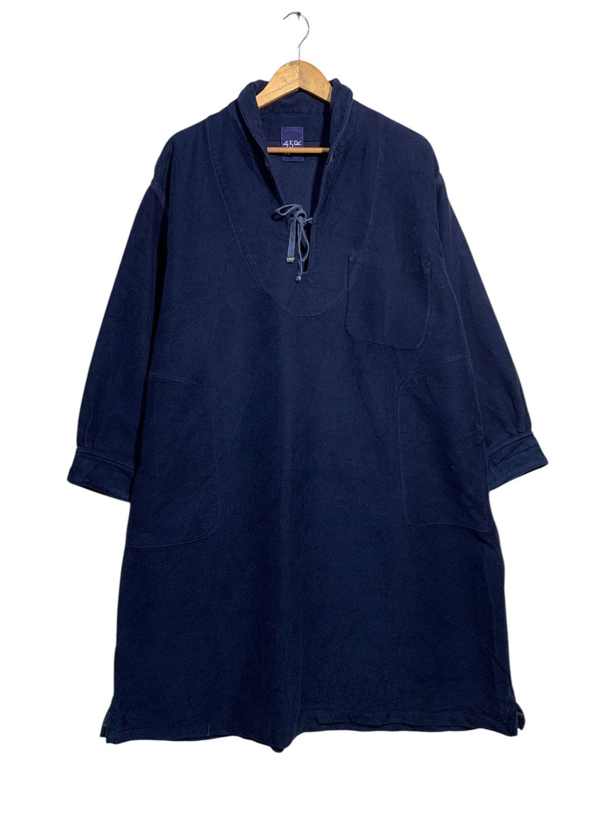 🔥45RPM INDIGO PULLOVER NAVAL JACKETS