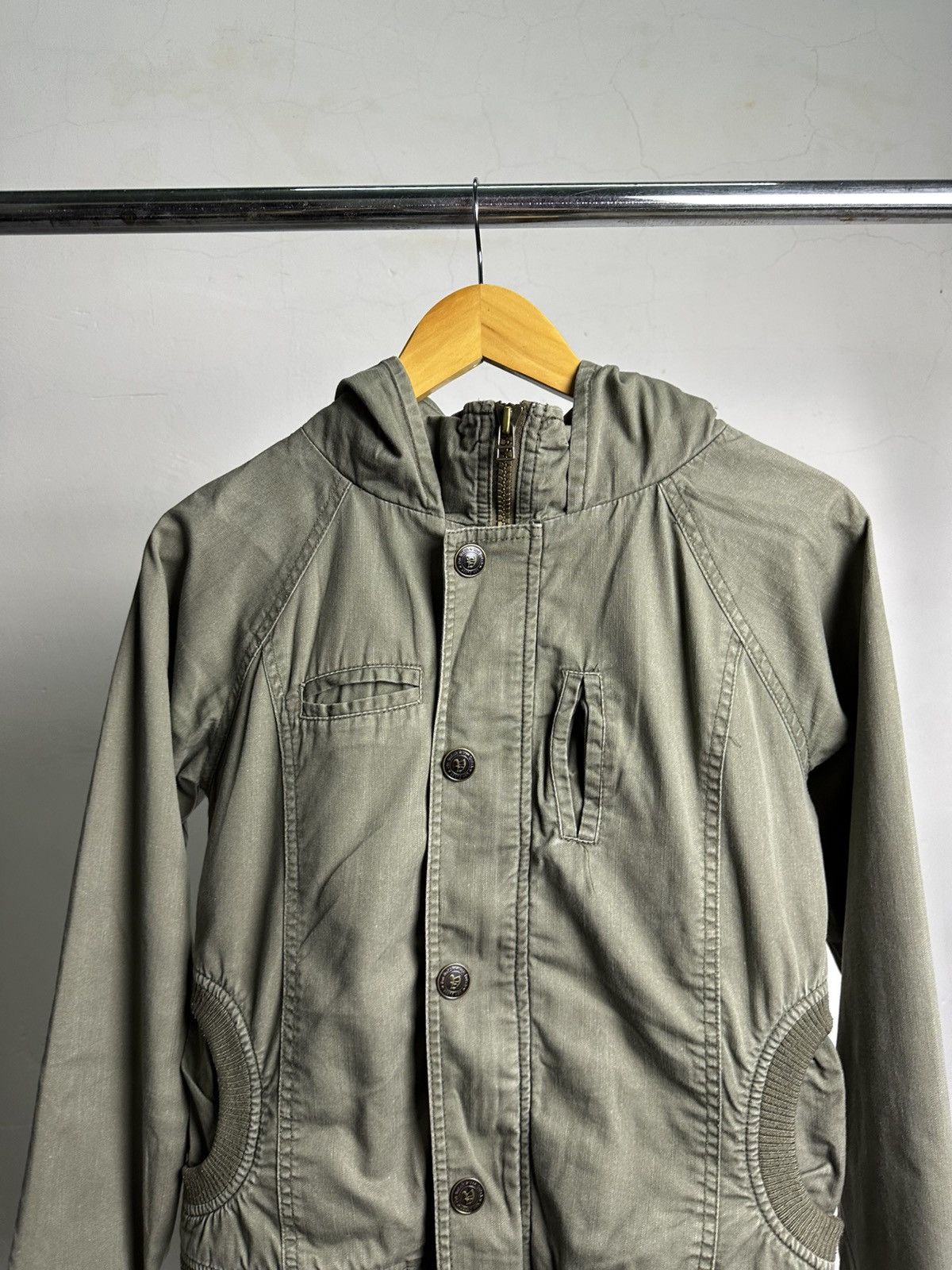 Le Grande Bleu (L.G.B.) × Von Dutch Von Dutch Hoodie Military Jacket Size US S / EU 44-46 / 1 - 2 Thumbnail