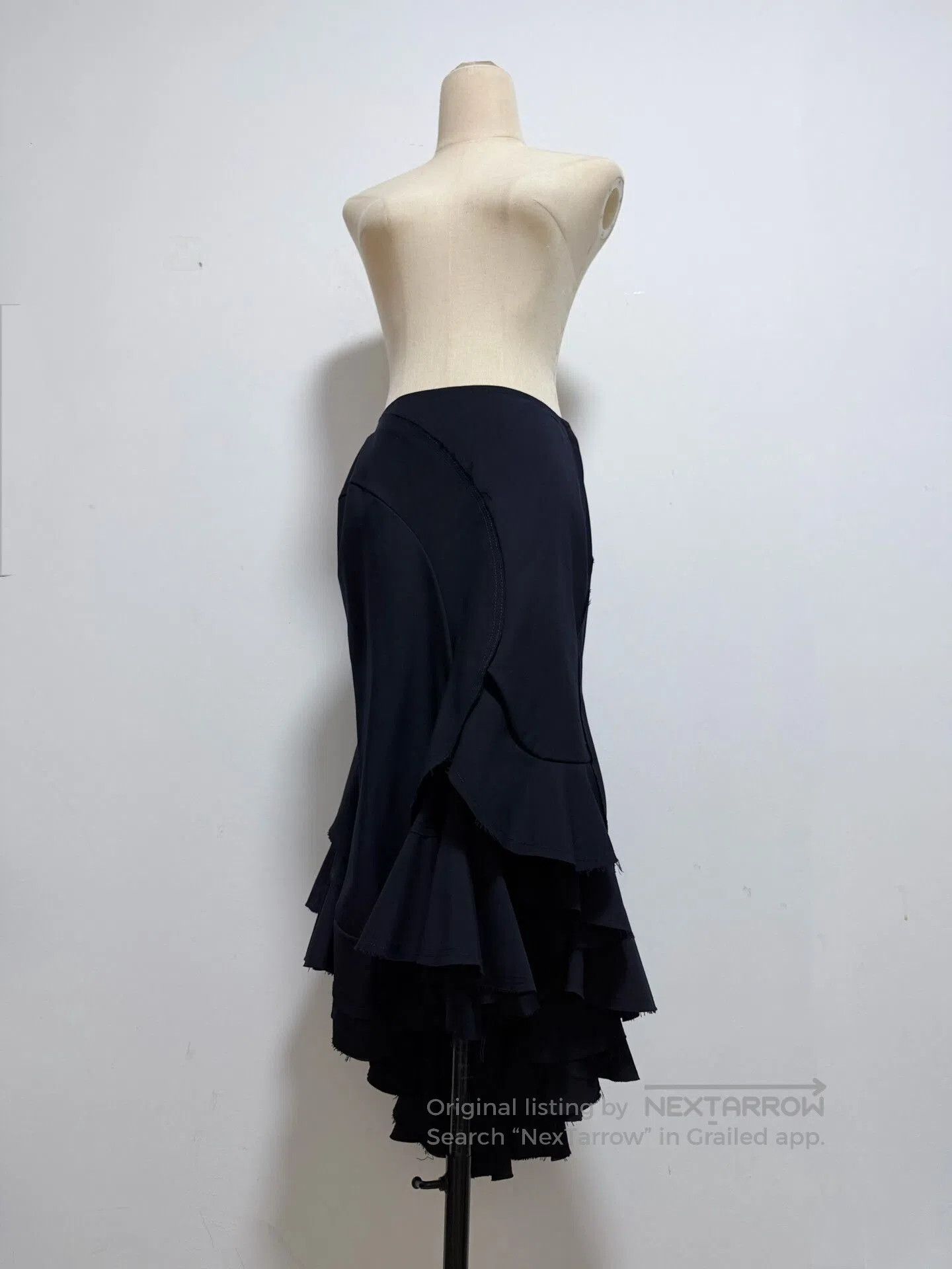 Junya Watanabe Junya Watanabe 2008 Layered Mermaid Skirt. Size 22" - 1 Thumbnail