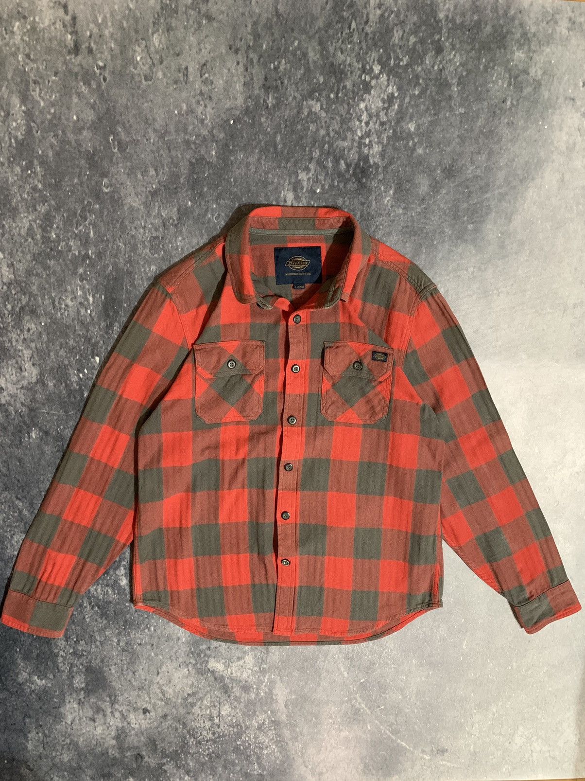 Dickies Vintage Dickies Button Ups Shirt Overshirt Flannel Y2k Grailed