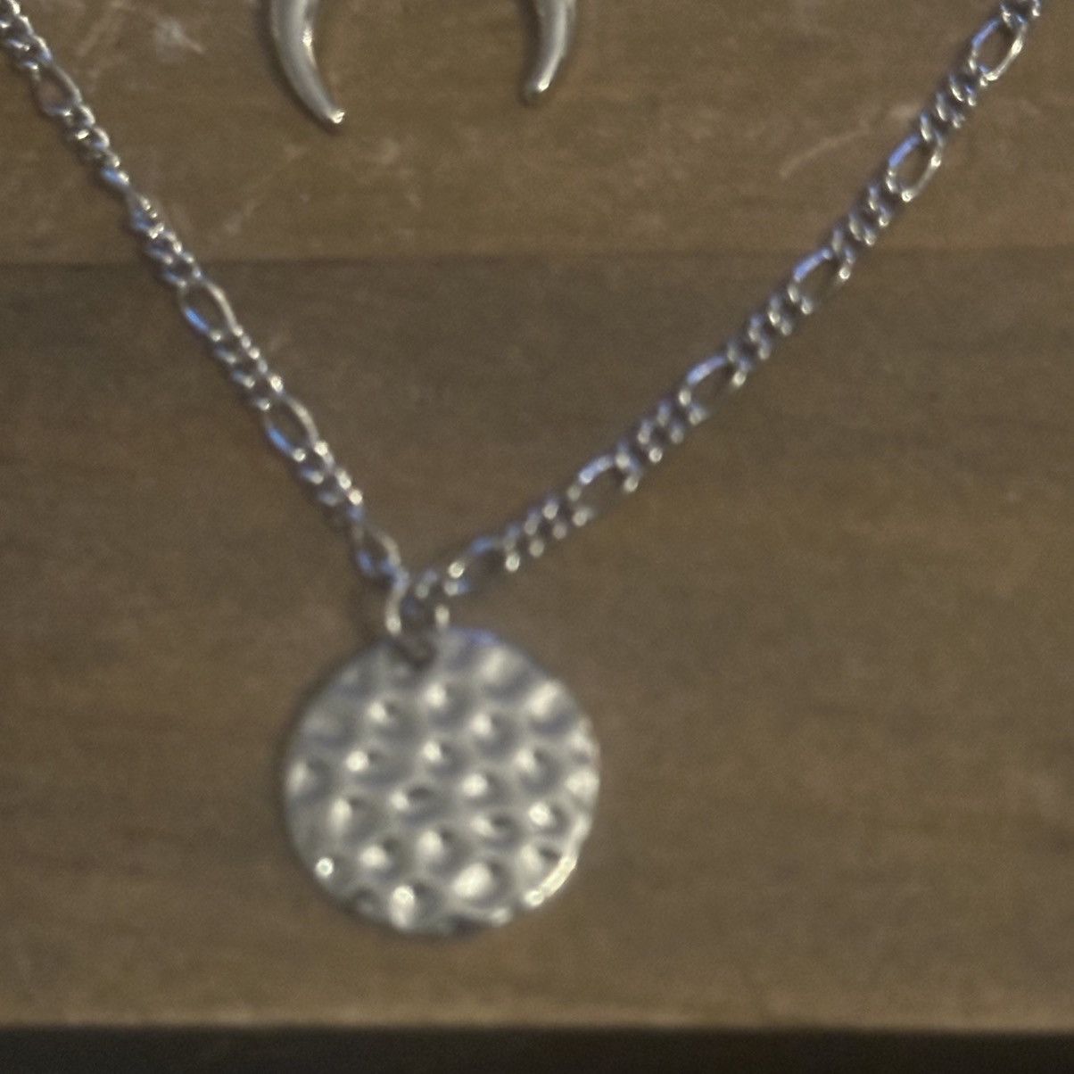 Other Silver tone multi strand layered pendant necklace Size ONE SIZE - 5 Thumbnail