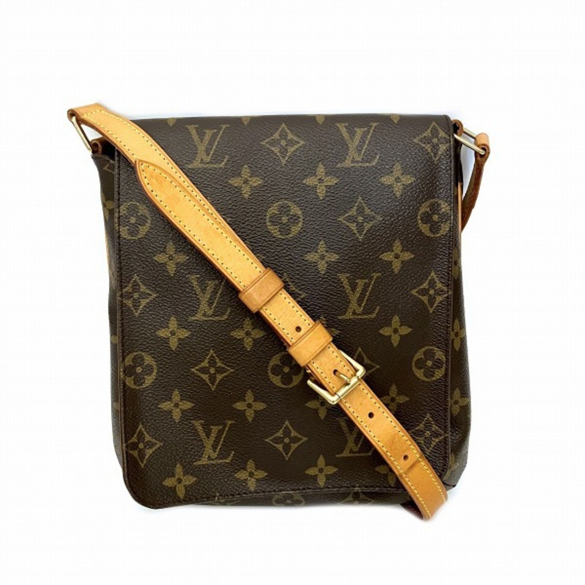 LOUIS VUITTON Shoulder Bag M45257 Aves Monogram canvas Brown mens Used