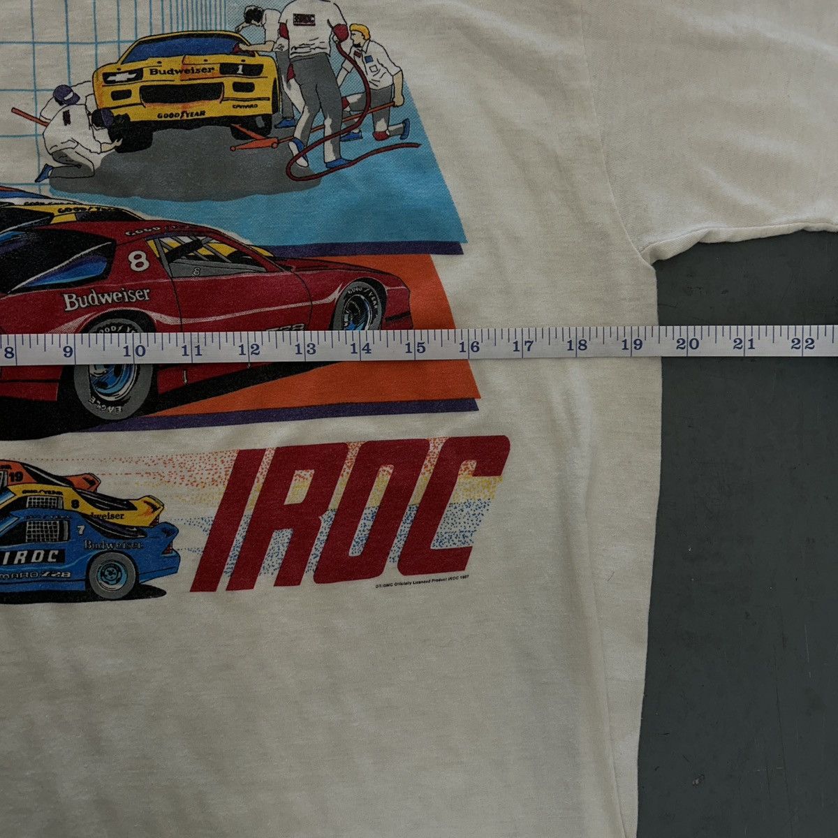 Vintage Vintage 1987 IROC T-Shirt – Officially Licensed Size US XL / EU 56 / 4 - 7 Thumbnail