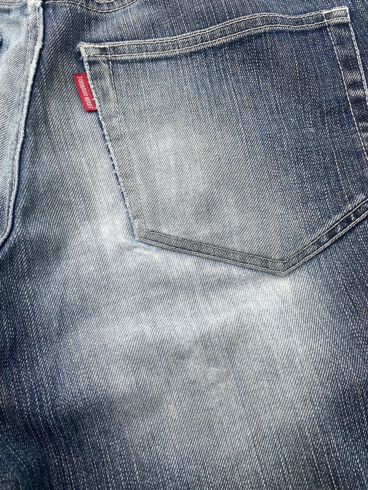 Japanese Brand × Tornado Mart Flare Jeans Tornado Mart Distressed Bootcut Size US 28 / EU 44 - 22 Thumbnail