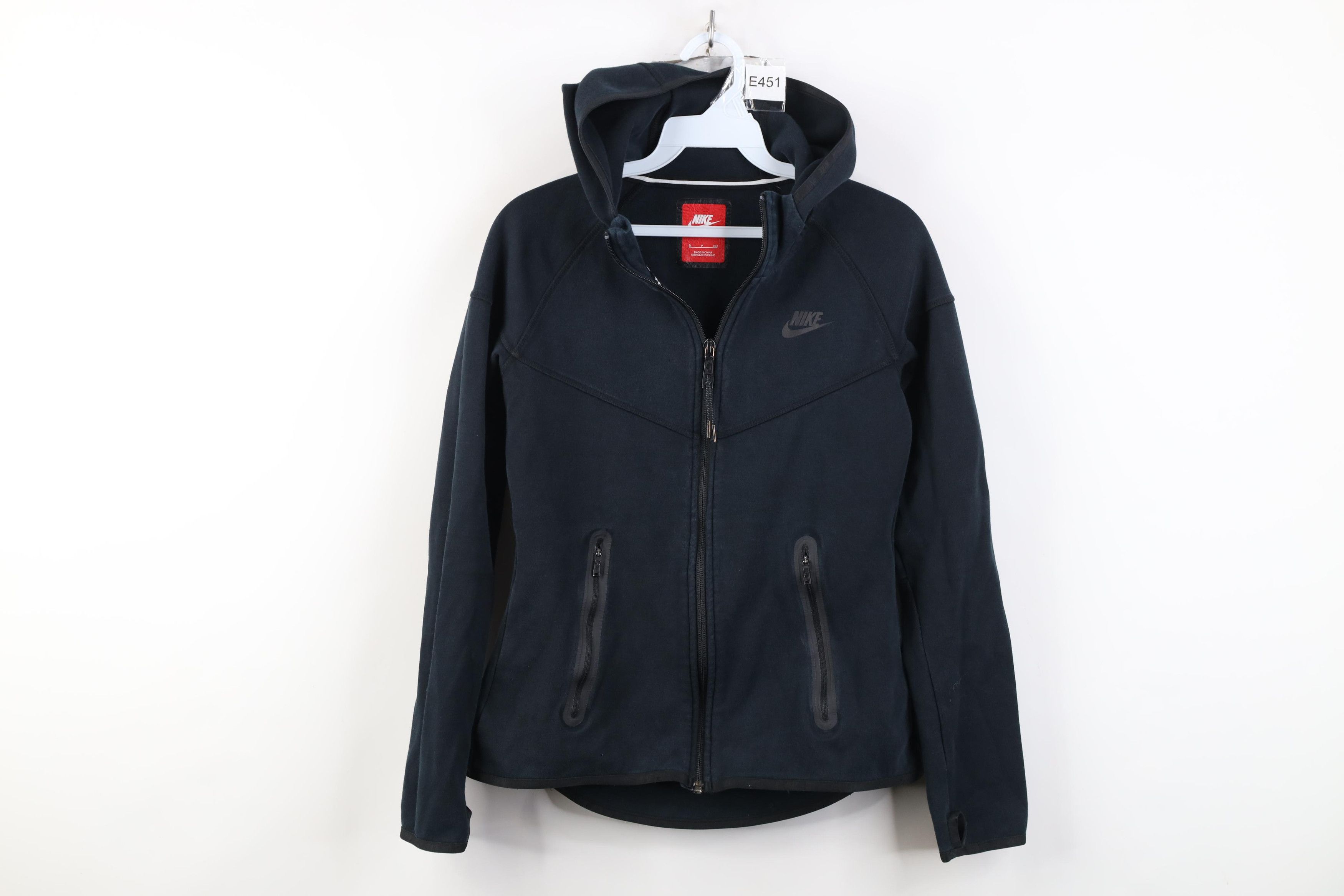 Nike Nike Tech Fleece Spell Out Full Zip Hoodie Sweatshirt Size S / US 4 / IT 40 - 1 Thumbnail