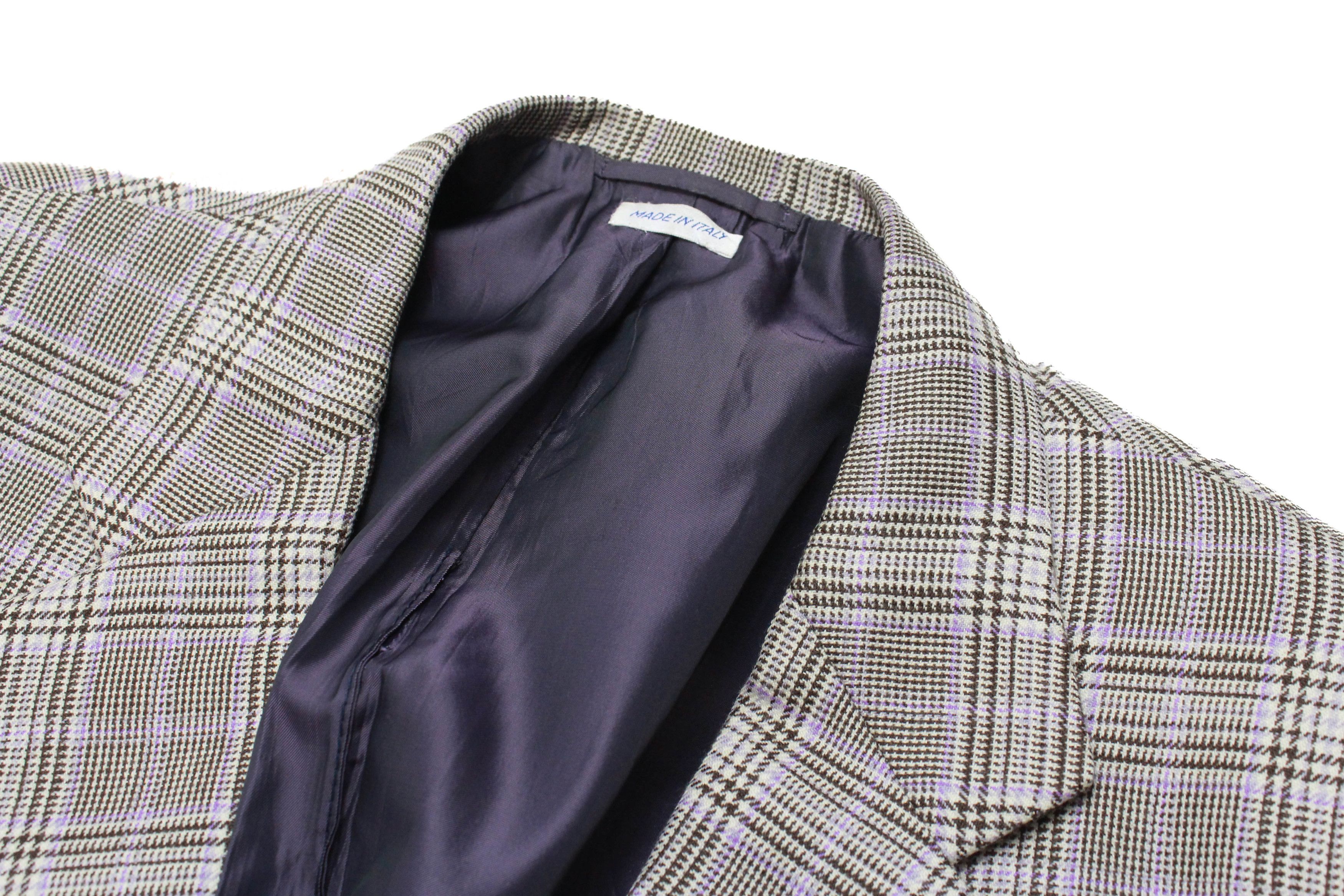 Brioni BRIONI Nomentano Blazer Men's LARGE Wool Blend Size 40R - 5 Thumbnail