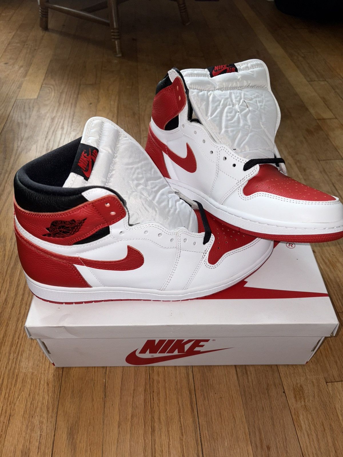 Jordan Brand × Nike Air Jordan 1 Retro High OG Heritage Size US 11.5 / EU 44-45 - 9 Thumbnail