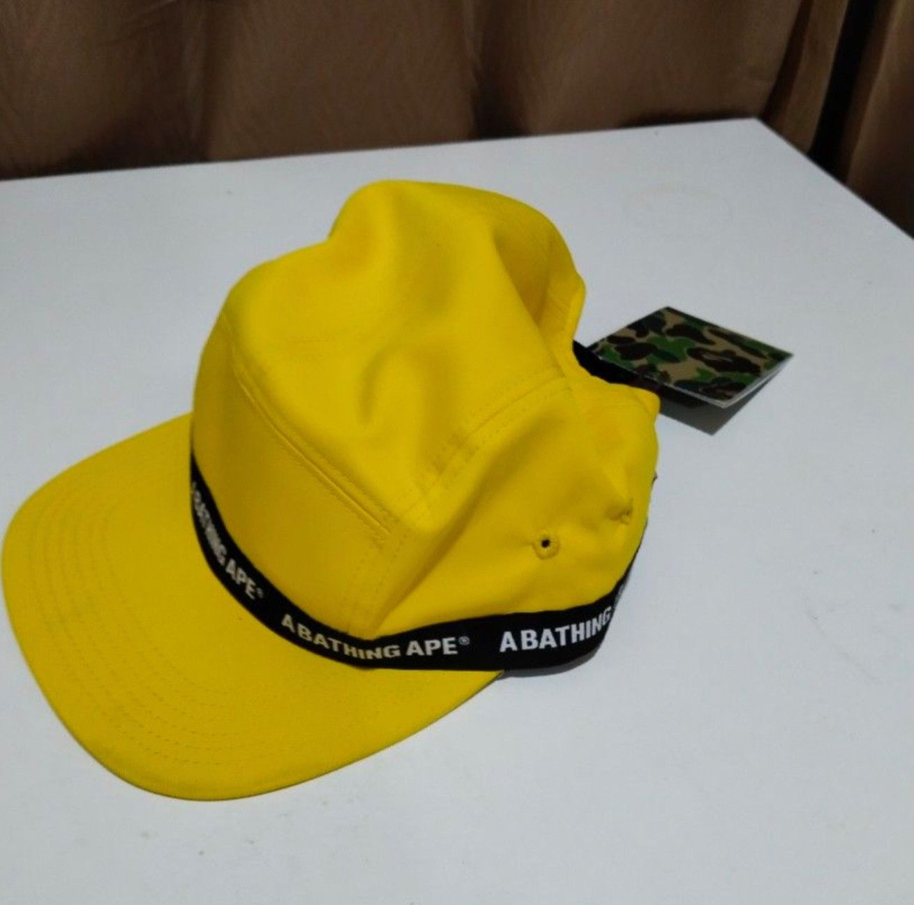 Bape 🔥Authentic New Bape Bathing Ape 5 Panel Cap Hats Size ONE SIZE - 3 Thumbnail