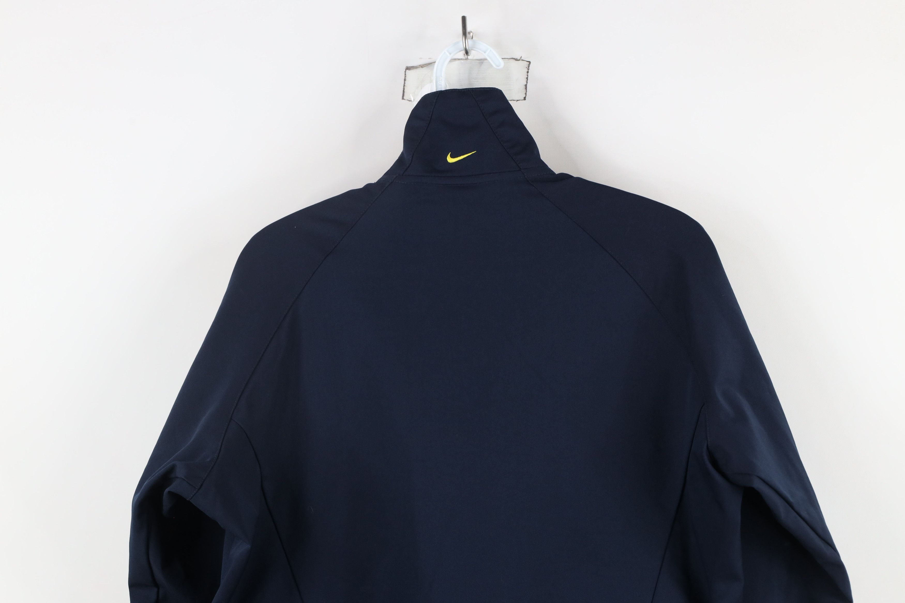 Nike × Vintage Vintage Nike Scott Mini Swoosh Striped Full Zip Jacket Blue Size XL / US 12-14 / IT 48-50 - 15 Thumbnail