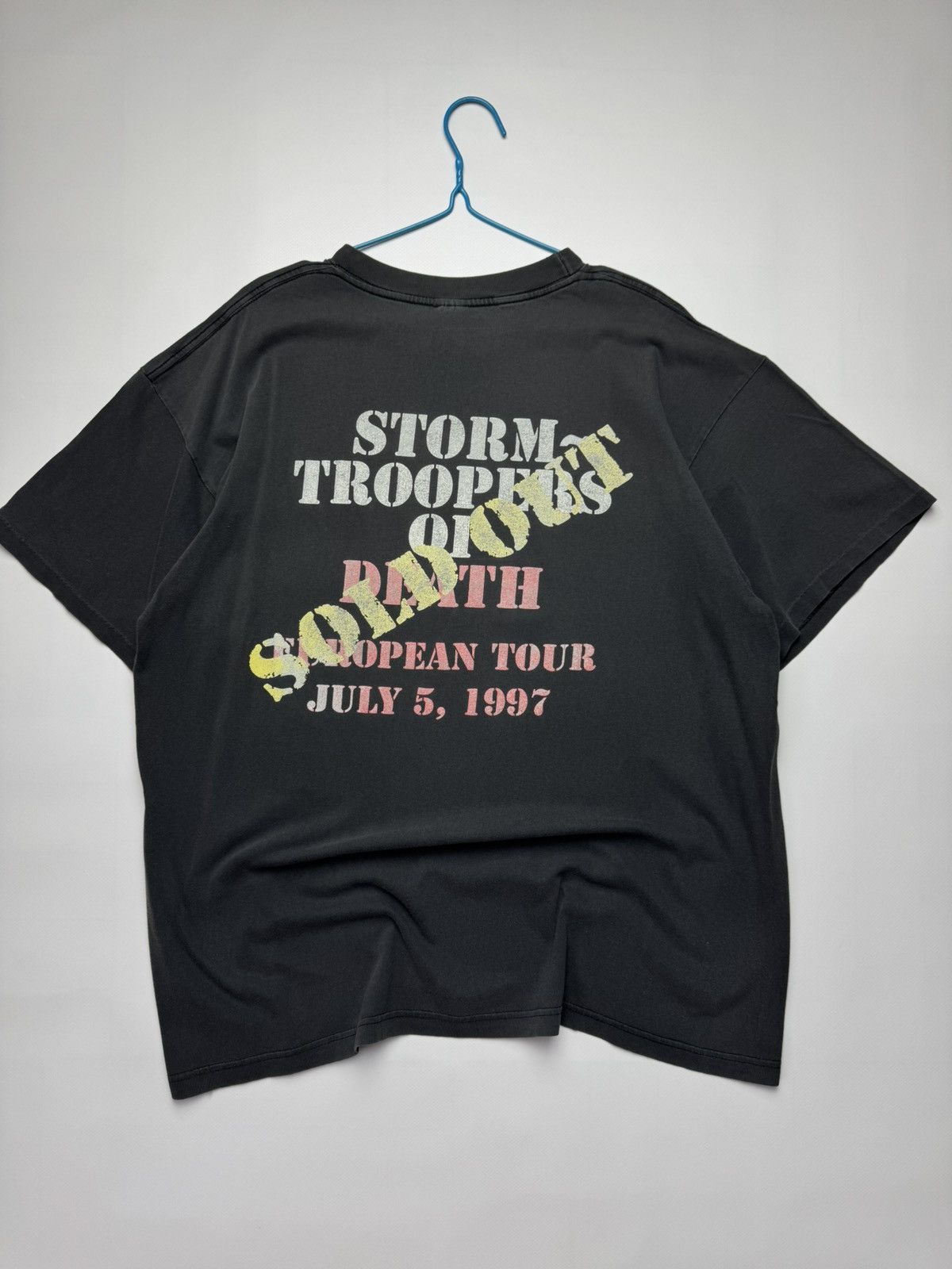Vintage Vintage S.O.D. Stormtroopers of Death Band Tee - Made in USA Size US XL / EU 56 / 4 - 2 Thumbnail