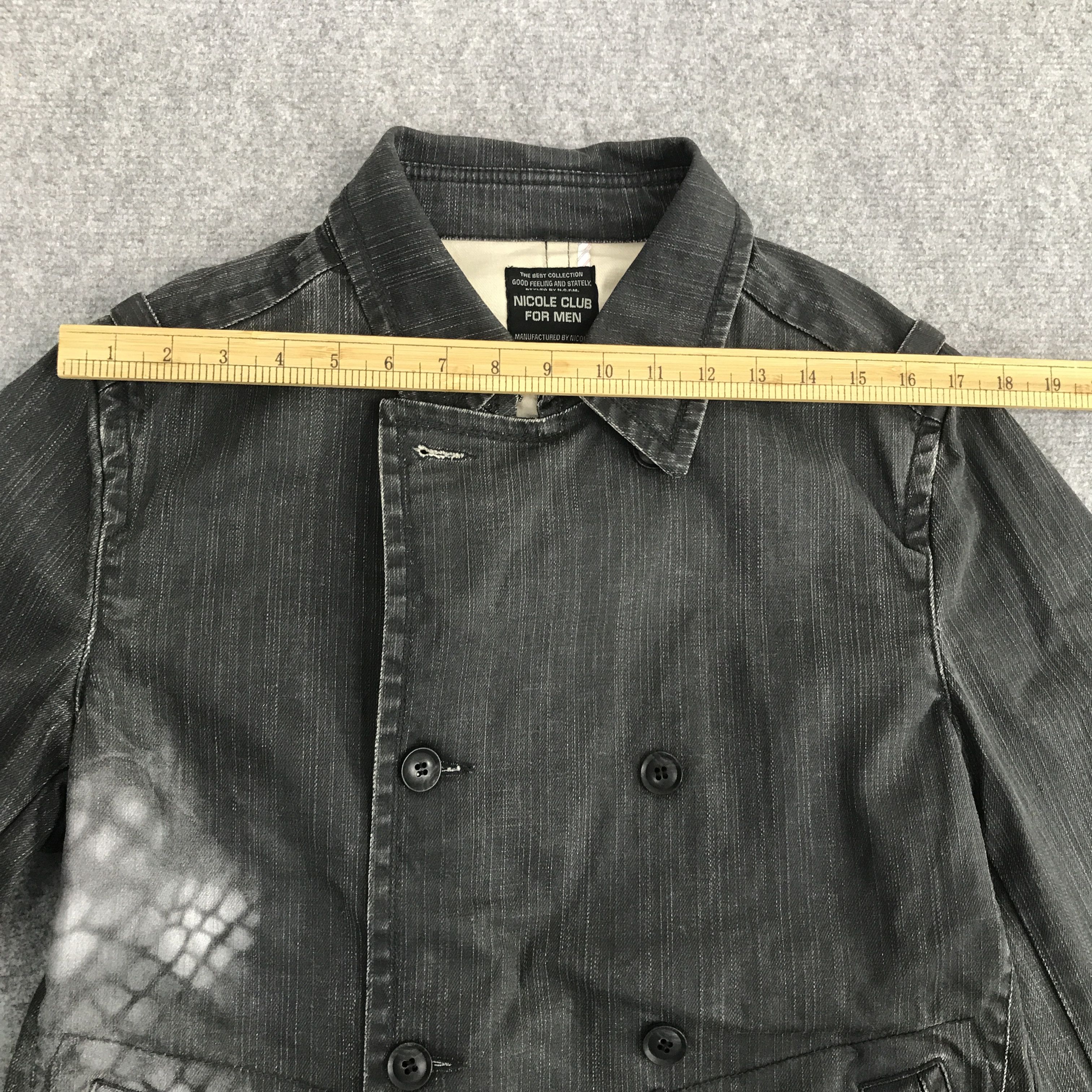 Japanese Brand × Nicole Club Vintage Nicole Club Denim Button Jacket Size US S / EU 44-46 / 1 - 5 Thumbnail