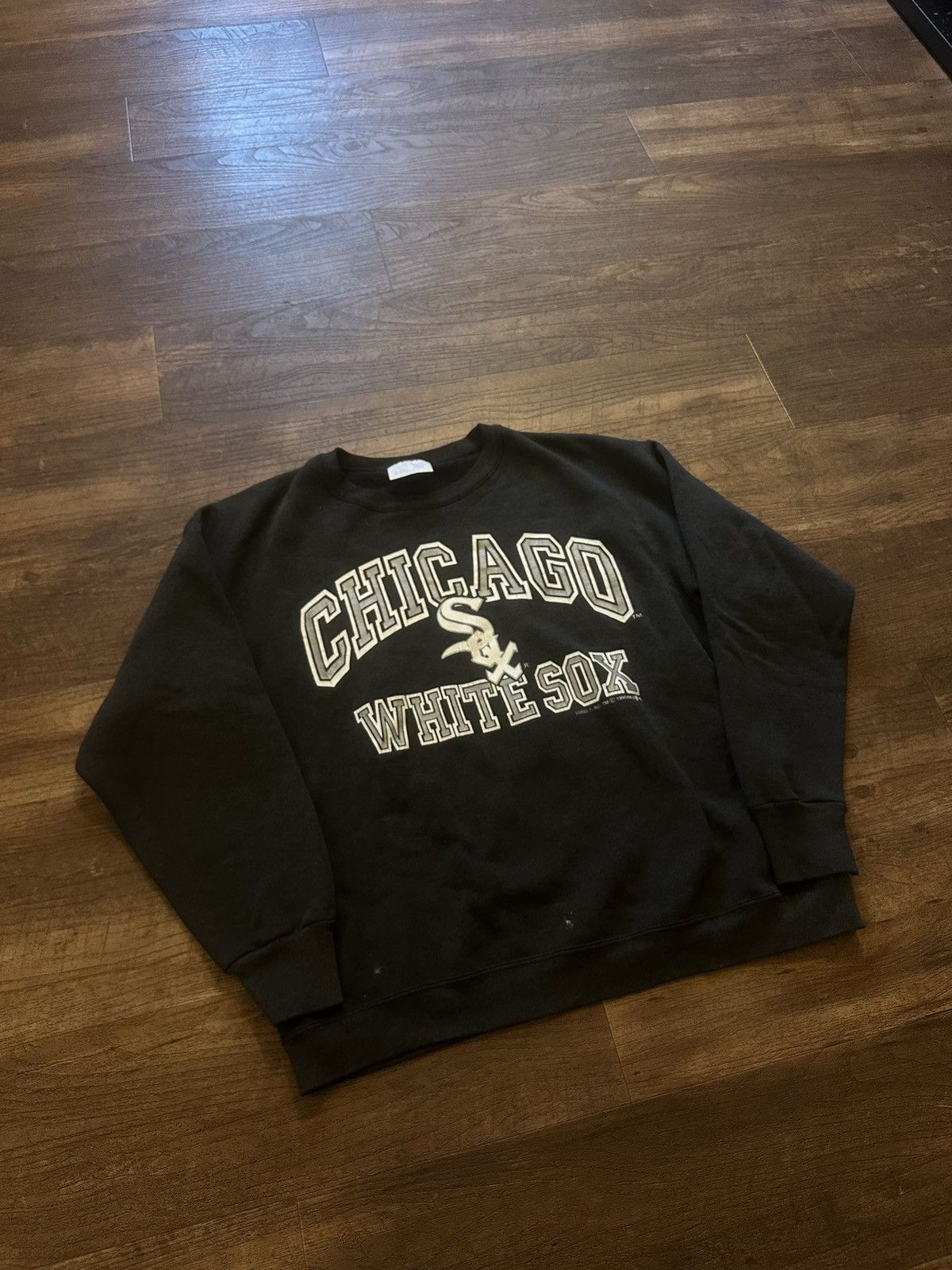 Vintage Chicago White Socks Crewneck Size US XL / EU 56 / 4 - 5 Thumbnail