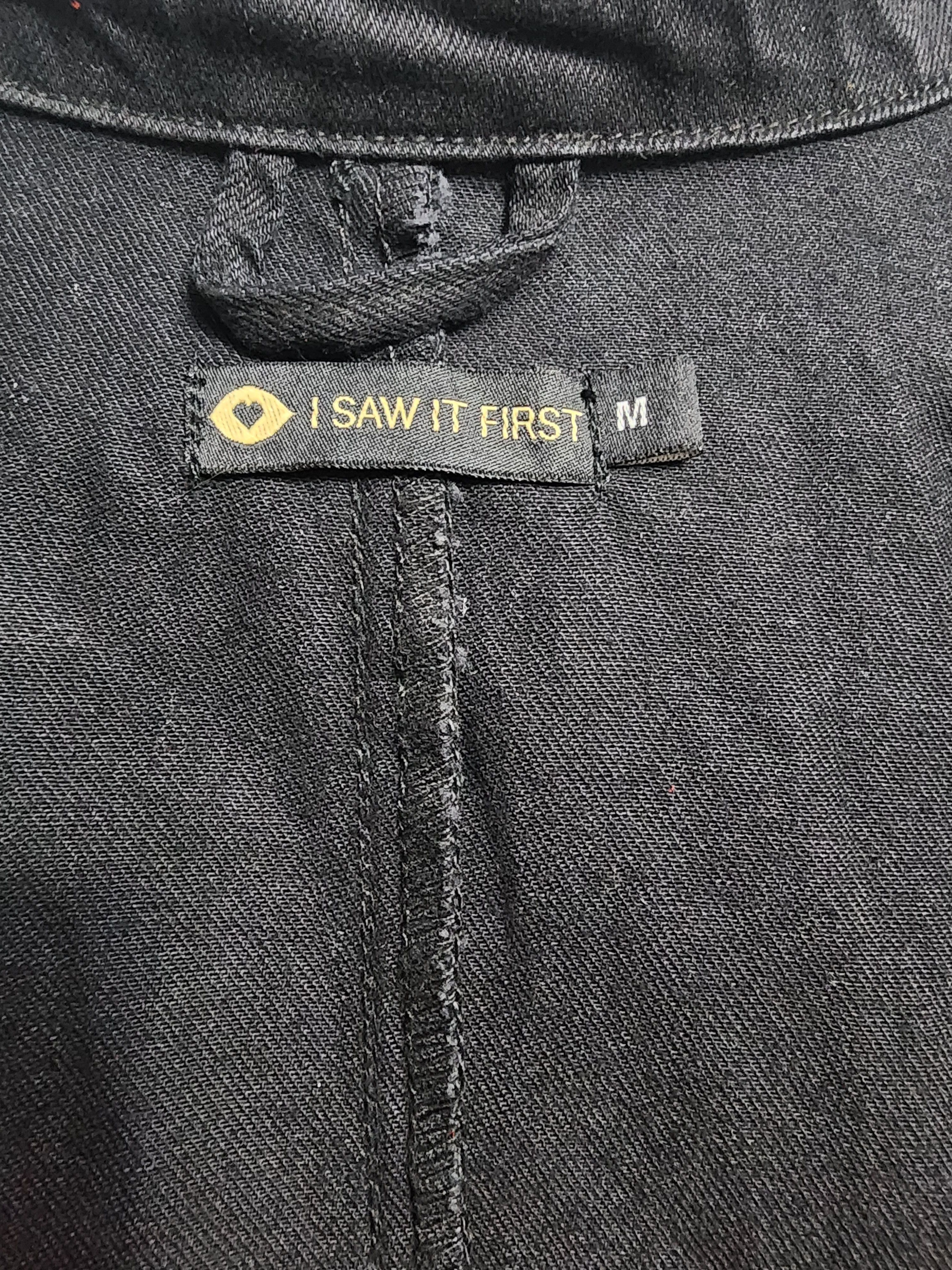 Denim & Co. Women's black jumpsuit made of reliable denim. Size 34" / US 12 / IT 48 - 10 Thumbnail