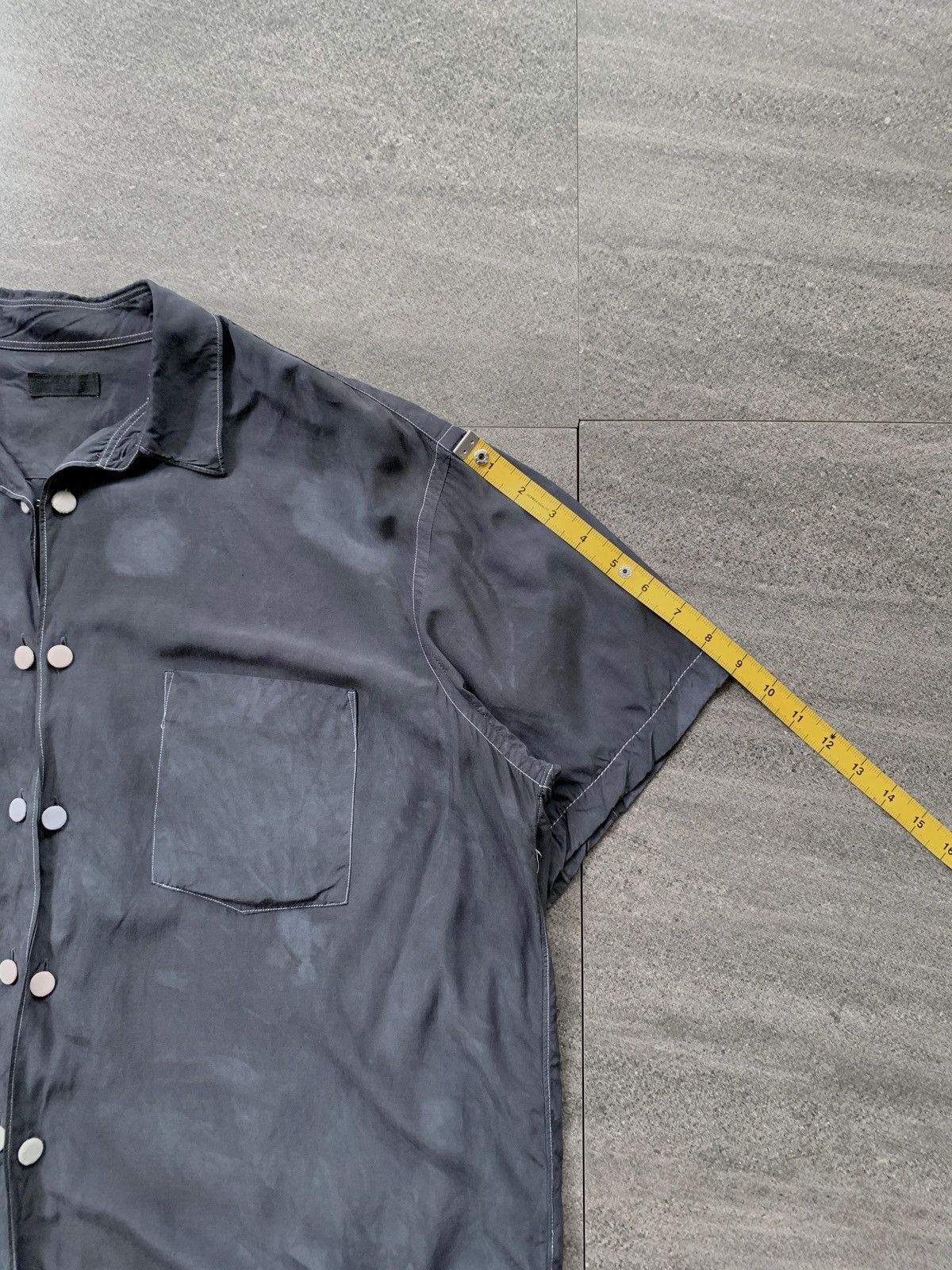 Comme des Garcons Homme Plus FREE TAX! Overdyed Chain Buttoned Shirt Size US M / EU 48-50 / 2 - 14 Thumbnail