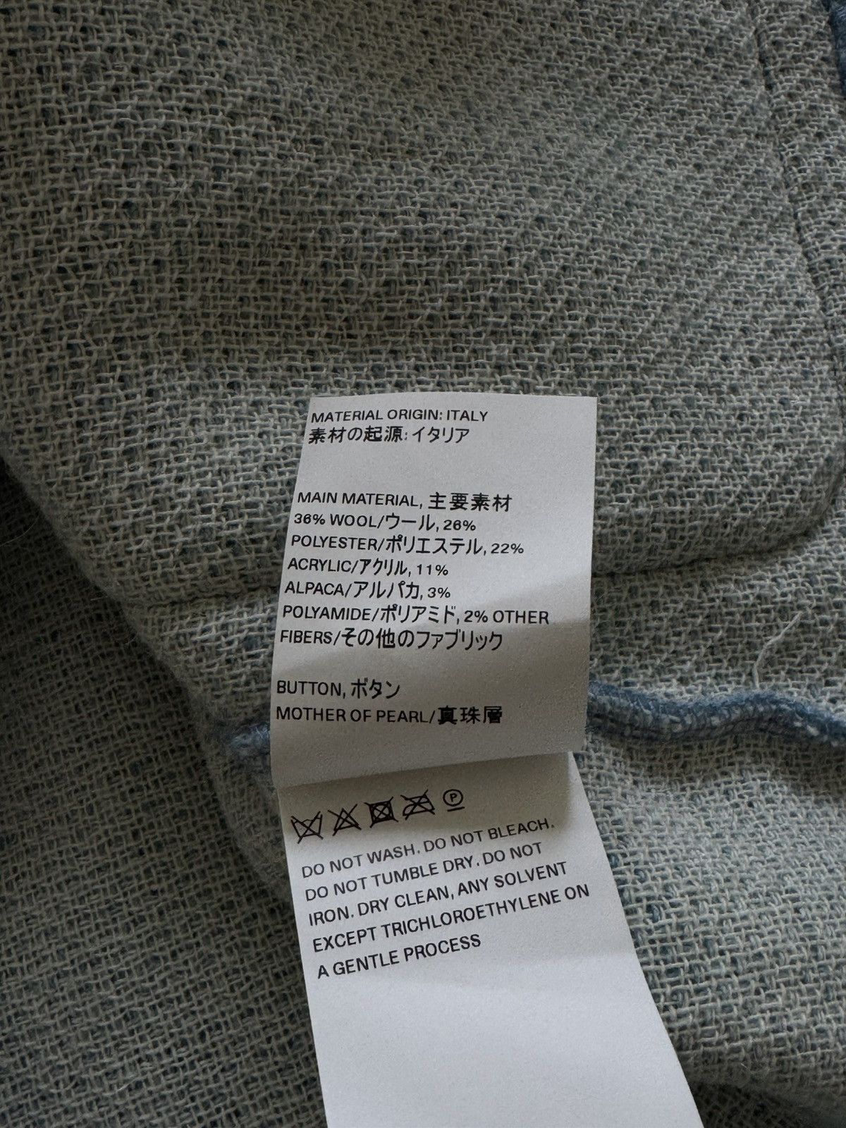 Our Legacy Our Legacy Cardigan Baby Blue Mohair Size US S / EU 44-46 / 1 - 7 Thumbnail