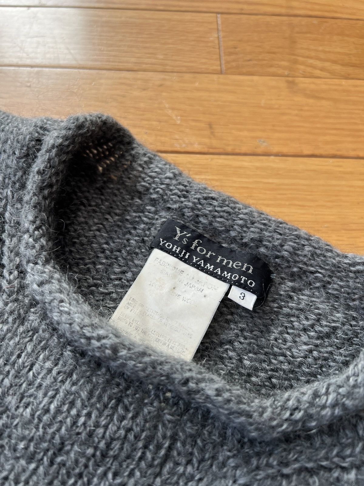 Yohji Yamamoto Wool Knit Sweater Size US L / EU 52-54 / 3 - 7 Thumbnail