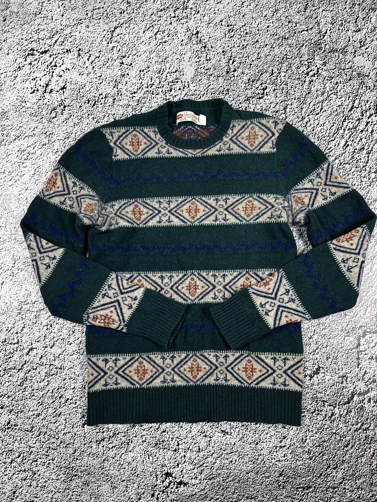 Levi's Vintage Clothing Vintage Y2K Levi’s wool sweater 00s style streetwear Size US S / EU 44-46 / 1 - 1 Thumbnail