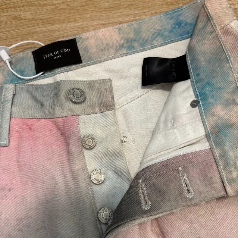 Fear of God Fear of God rainbow jeans Size US 32 / EU 48 - 3 Thumbnail