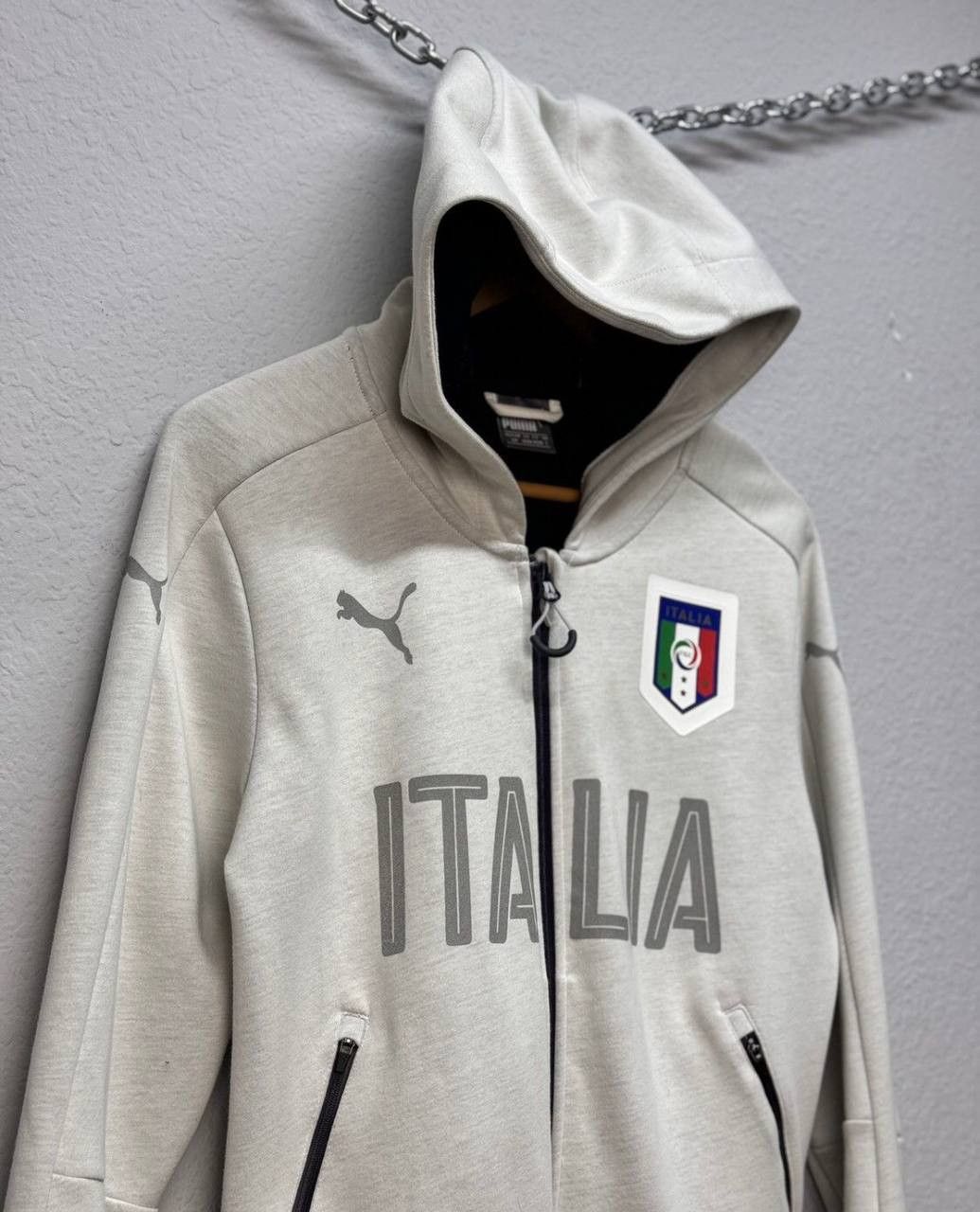 Puma Puma Italy Zip Hoodie Football Blockcore Size US S / EU 44-46 / 1 - 8 Thumbnail