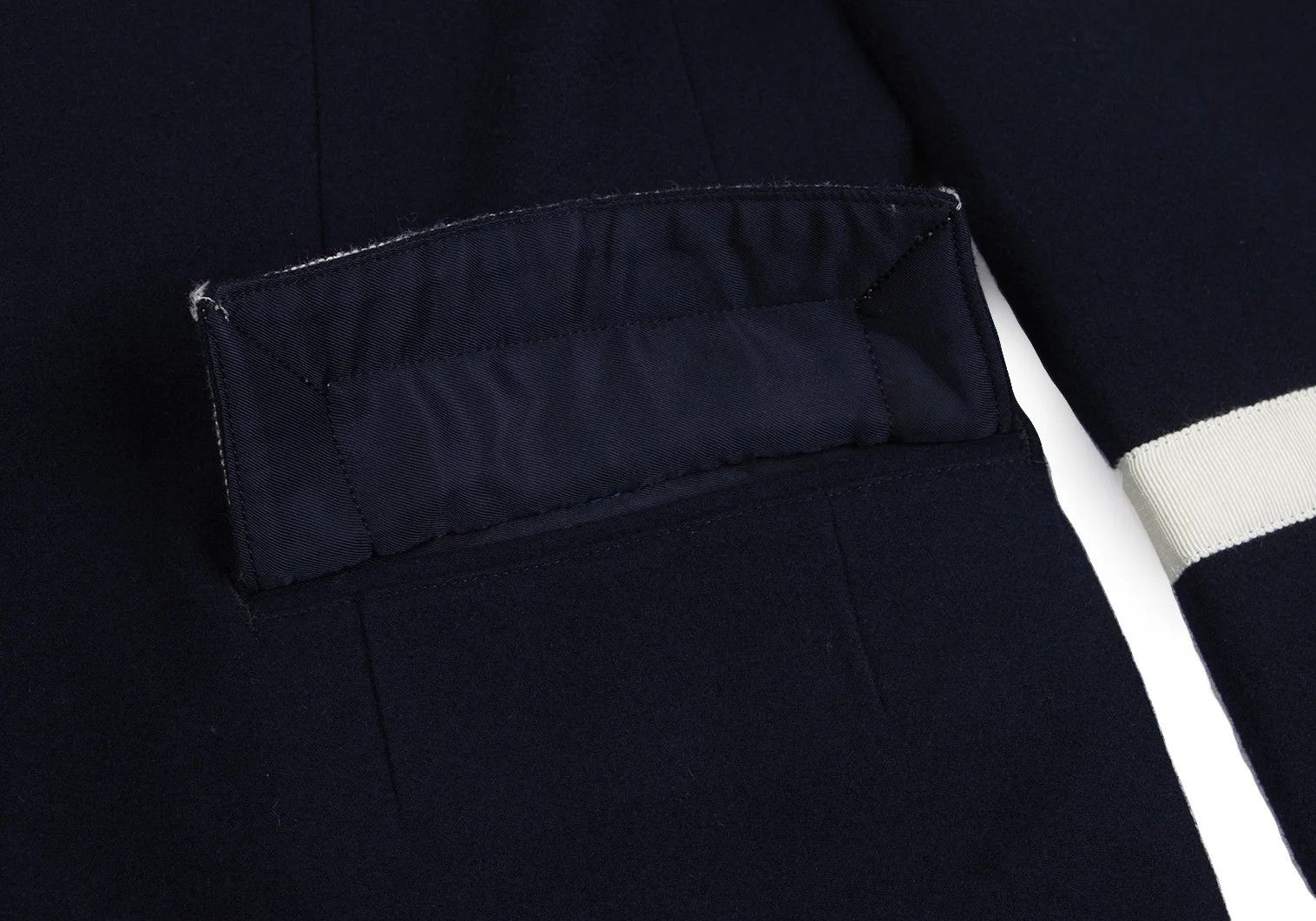 Yohji Yamamoto Yohji Yamamoto Wool Double Jacket Navy S Size US S / EU 44-46 / 1 - 10 Thumbnail