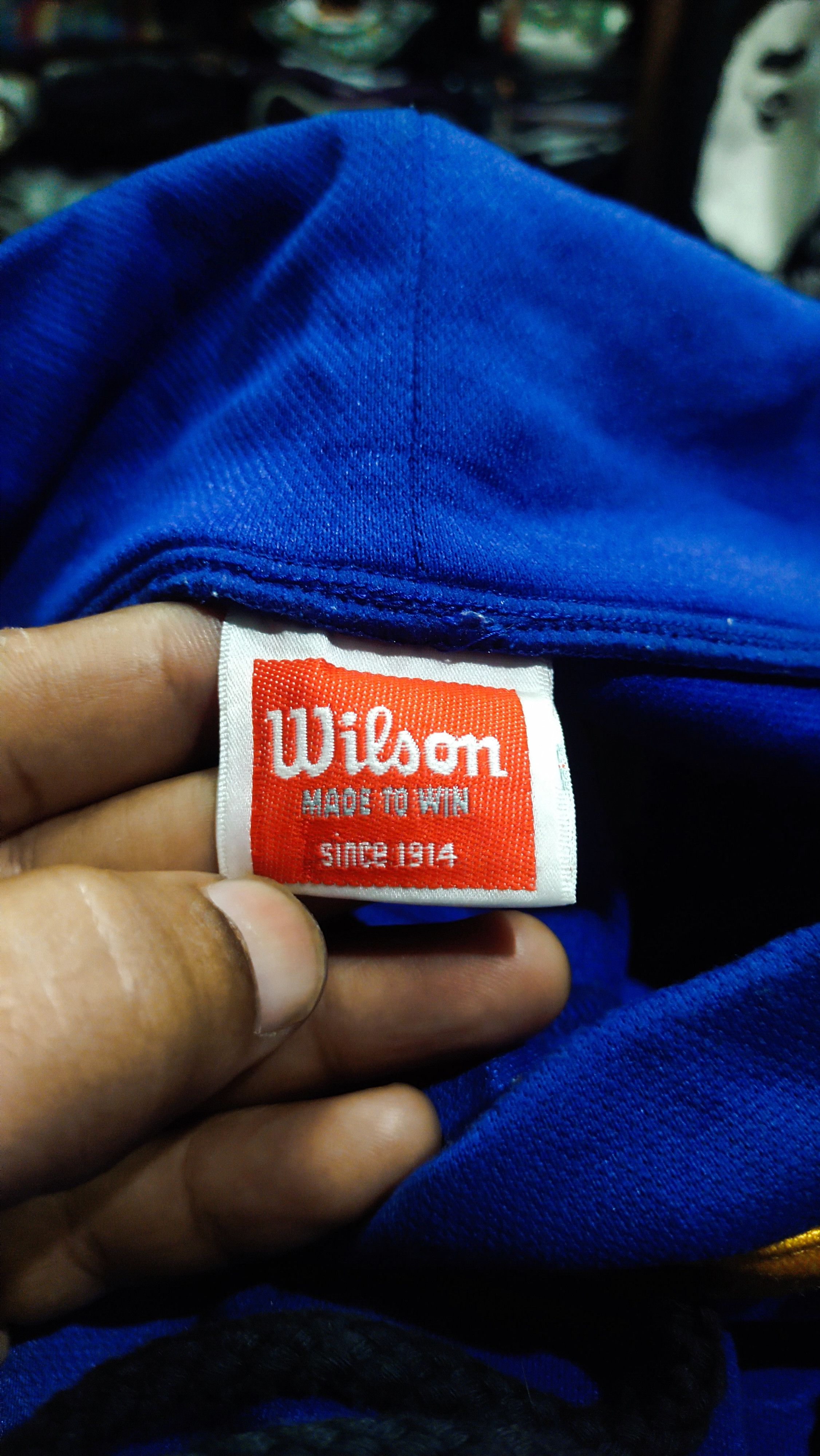 Vintage Vintage Wilson Jersy Size US L / EU 52-54 / 3 - 4 Thumbnail