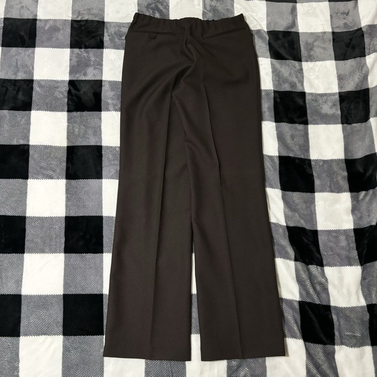 Vintage Vintage 1970s Brown Pleated Dress Pants - 28x31 Size 28" / US 6 / IT 42 - 4 Thumbnail