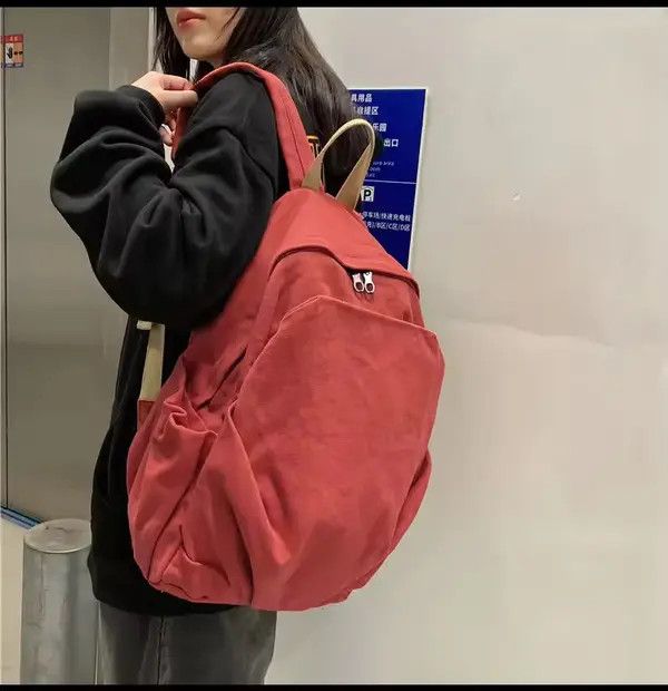 Japanese Brand Kitayama x Kon Fashion Canvas backpack aesthetic Size ONE SIZE - 1 Thumbnail