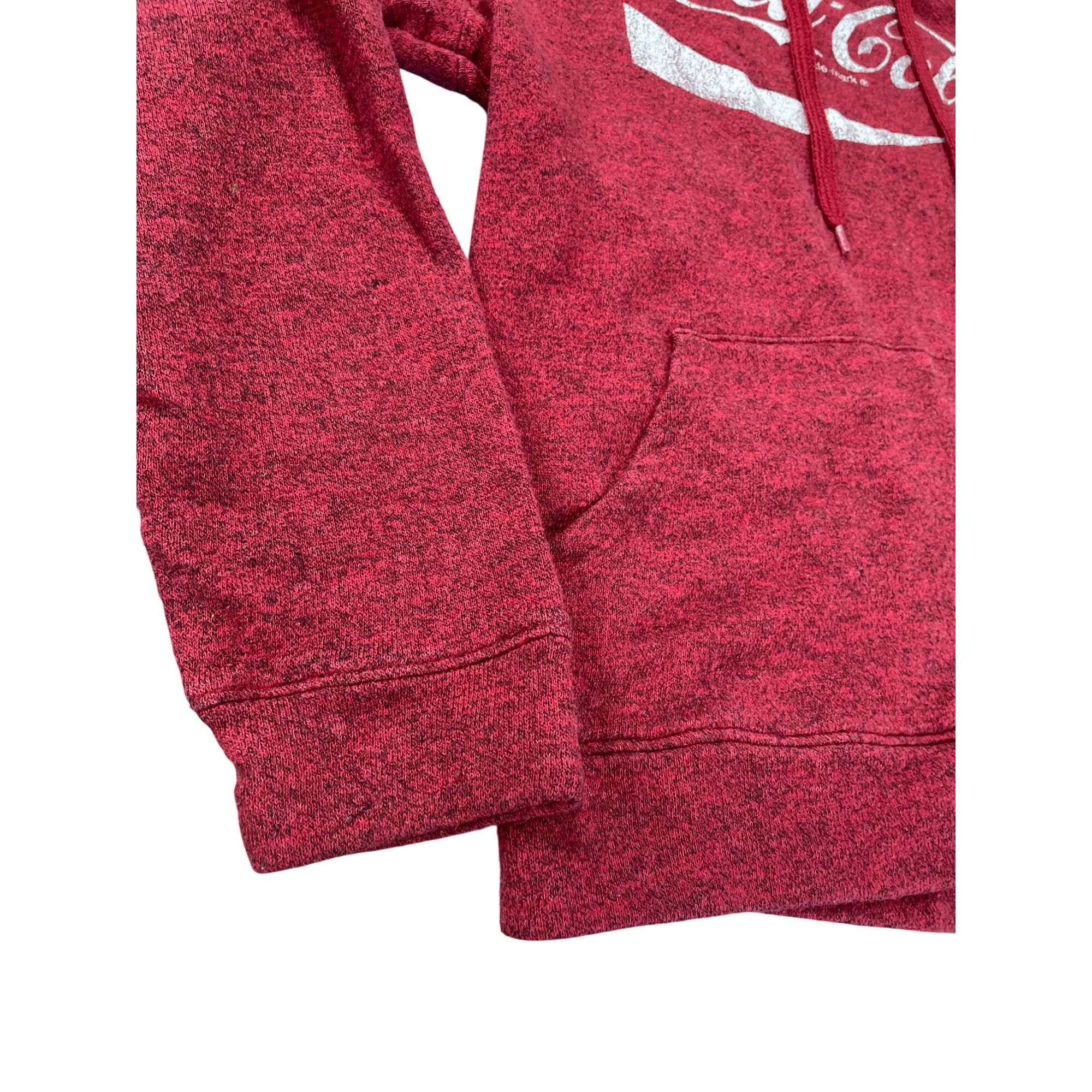 Coca Cola Coca-Cola Mens Red Hoodie Sweatshirt Pocket Drawstring SIze Size US M / EU 48-50 / 2 - 4 Thumbnail