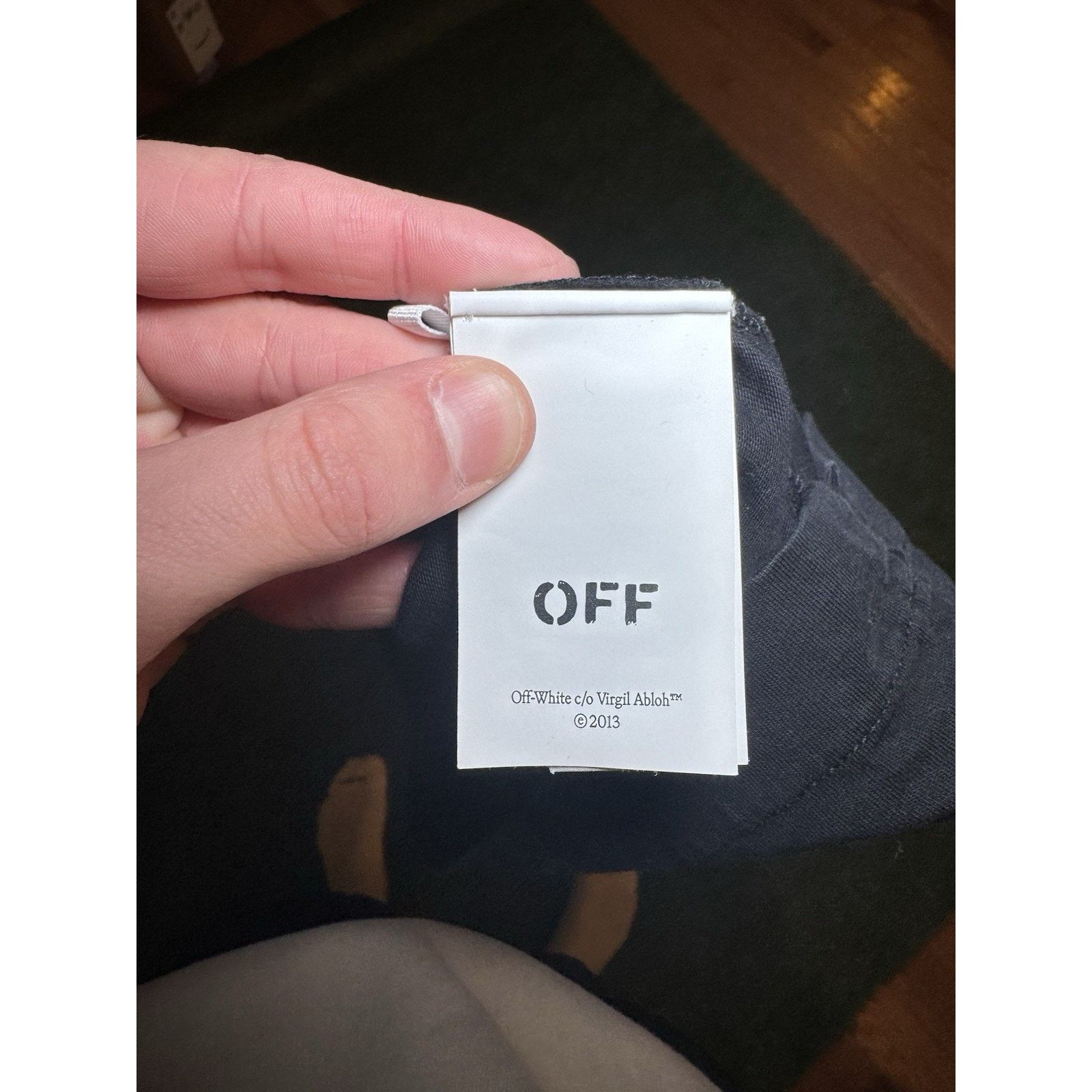 Off-White OFF-WHITE College Skate T-Shirt Black Size Small Authentic Size US S / EU 44-46 / 1 - 6 Thumbnail