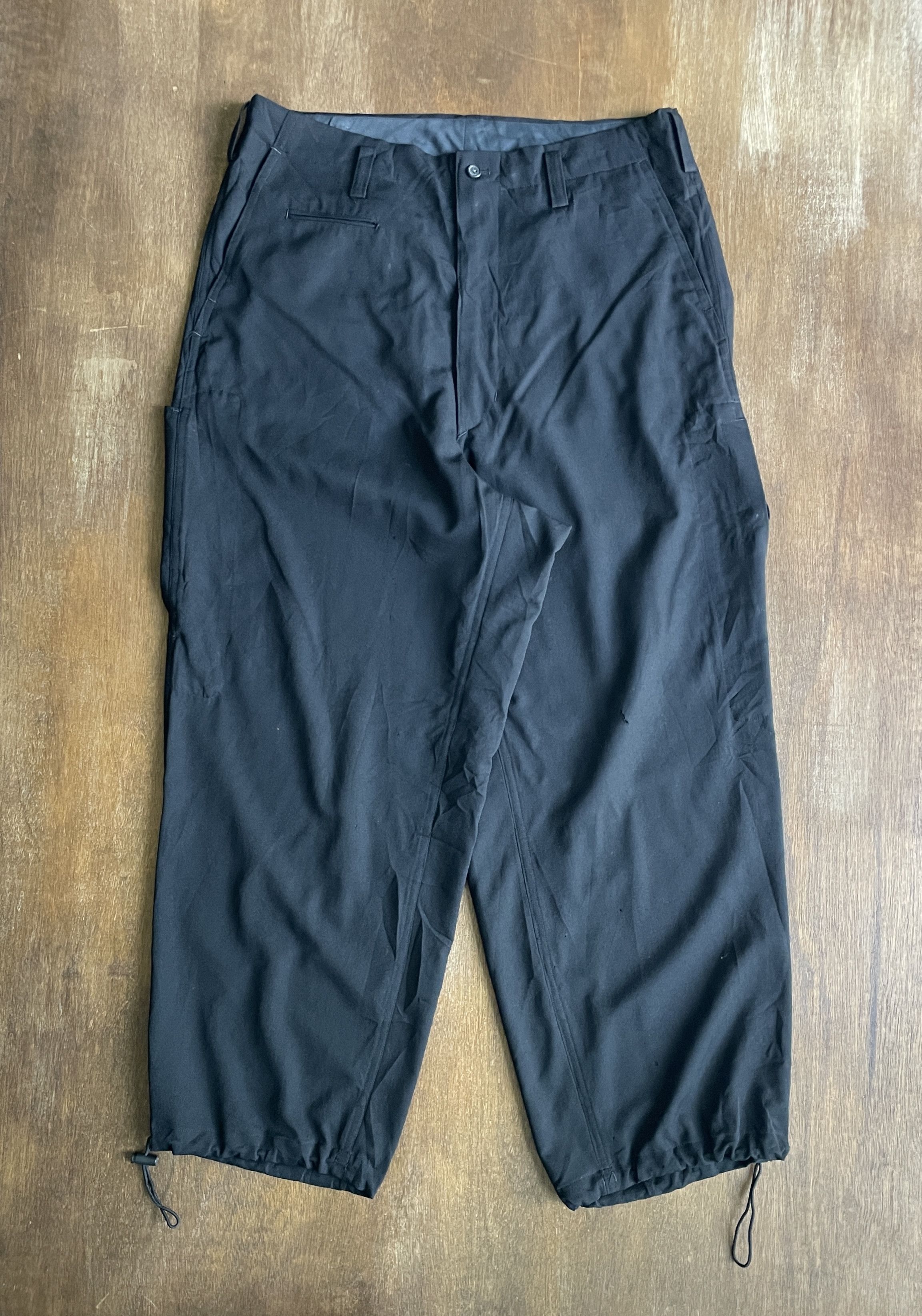 Y's for men YOHJI YAMAMOTO Wool Cargo Pants